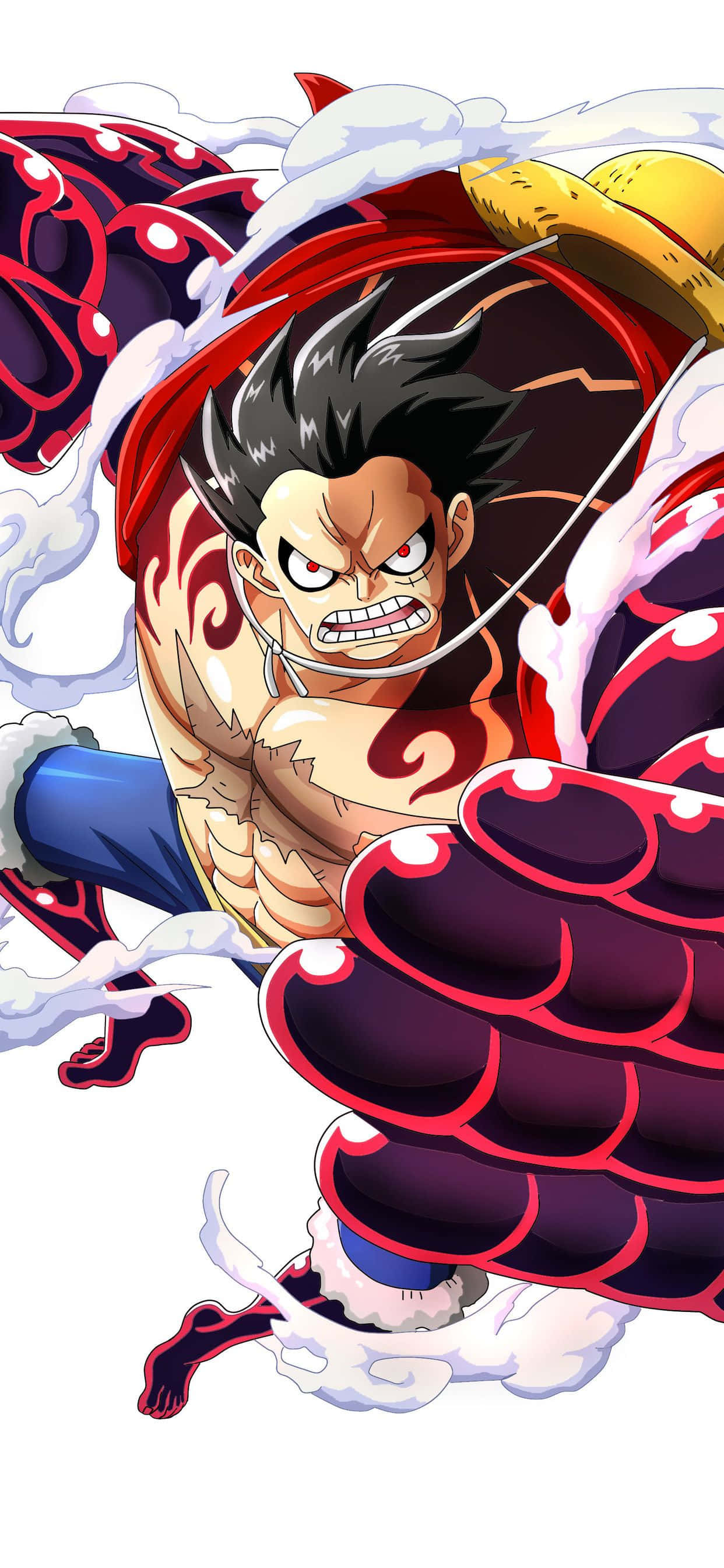 One Piece Gomu-gomu Luffy-telefon Bakgrunner