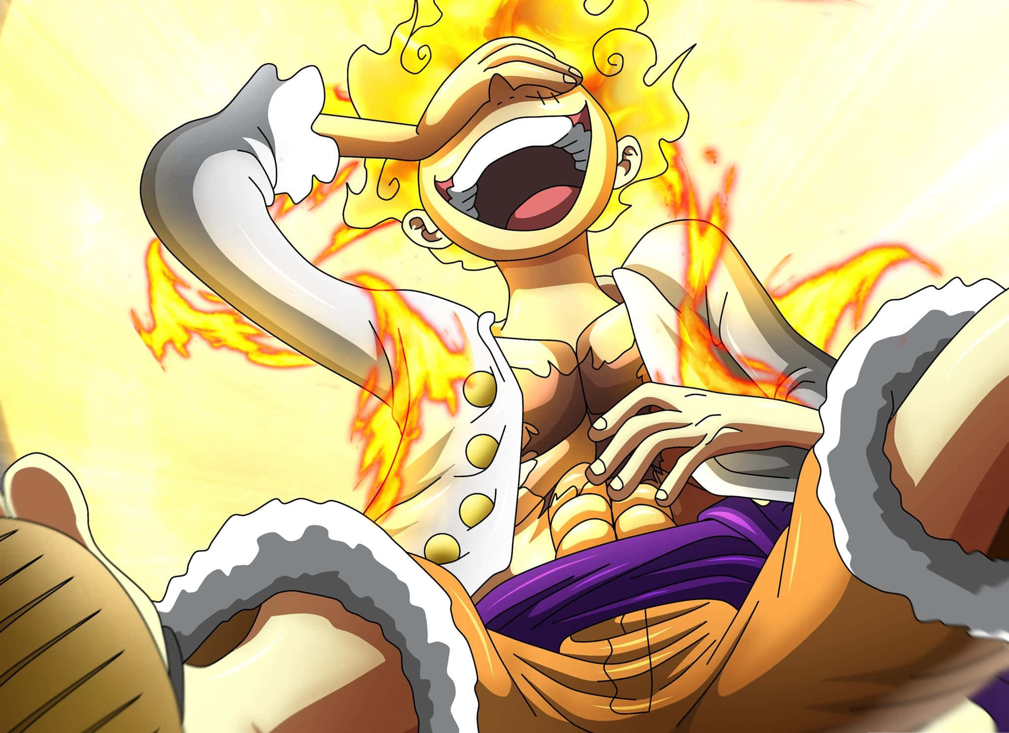 One Piece Latter Luffy Bilde Bakgrunner