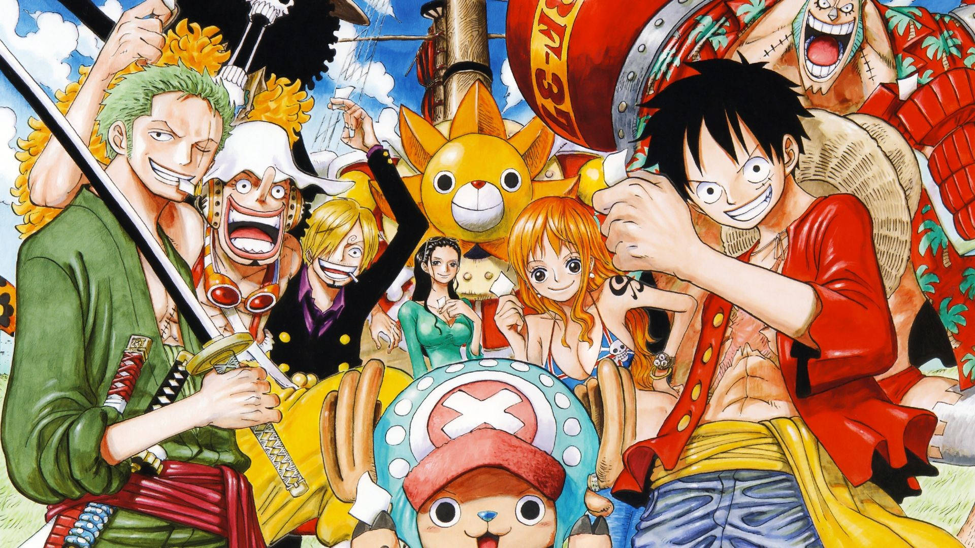 One Piece Luffy og Stråhattpiratene Bakgrunner