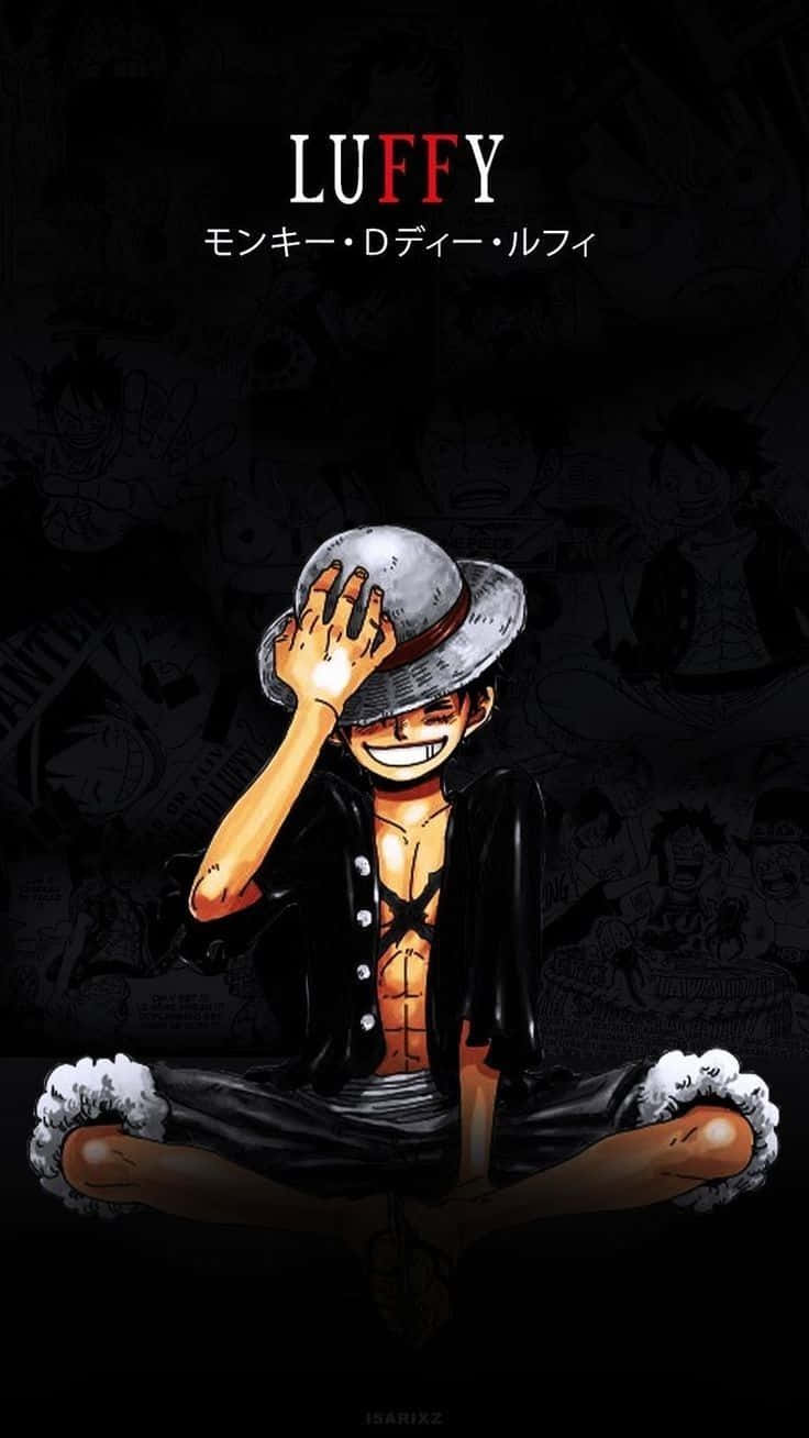 One Piece Mørk Luffy Bilde Bakgrunner