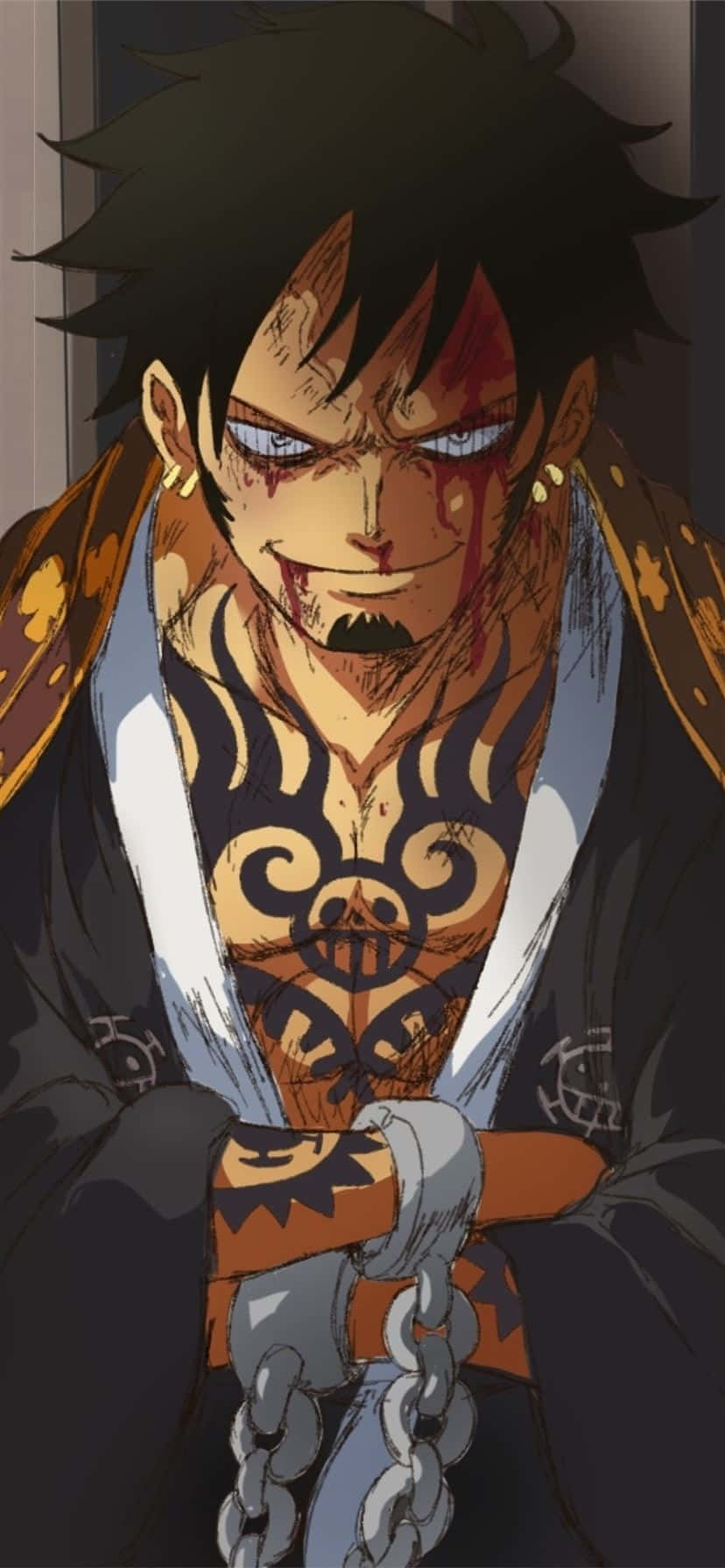 One Piece Trafalgar D. Water Law Bilde Bakgrunner