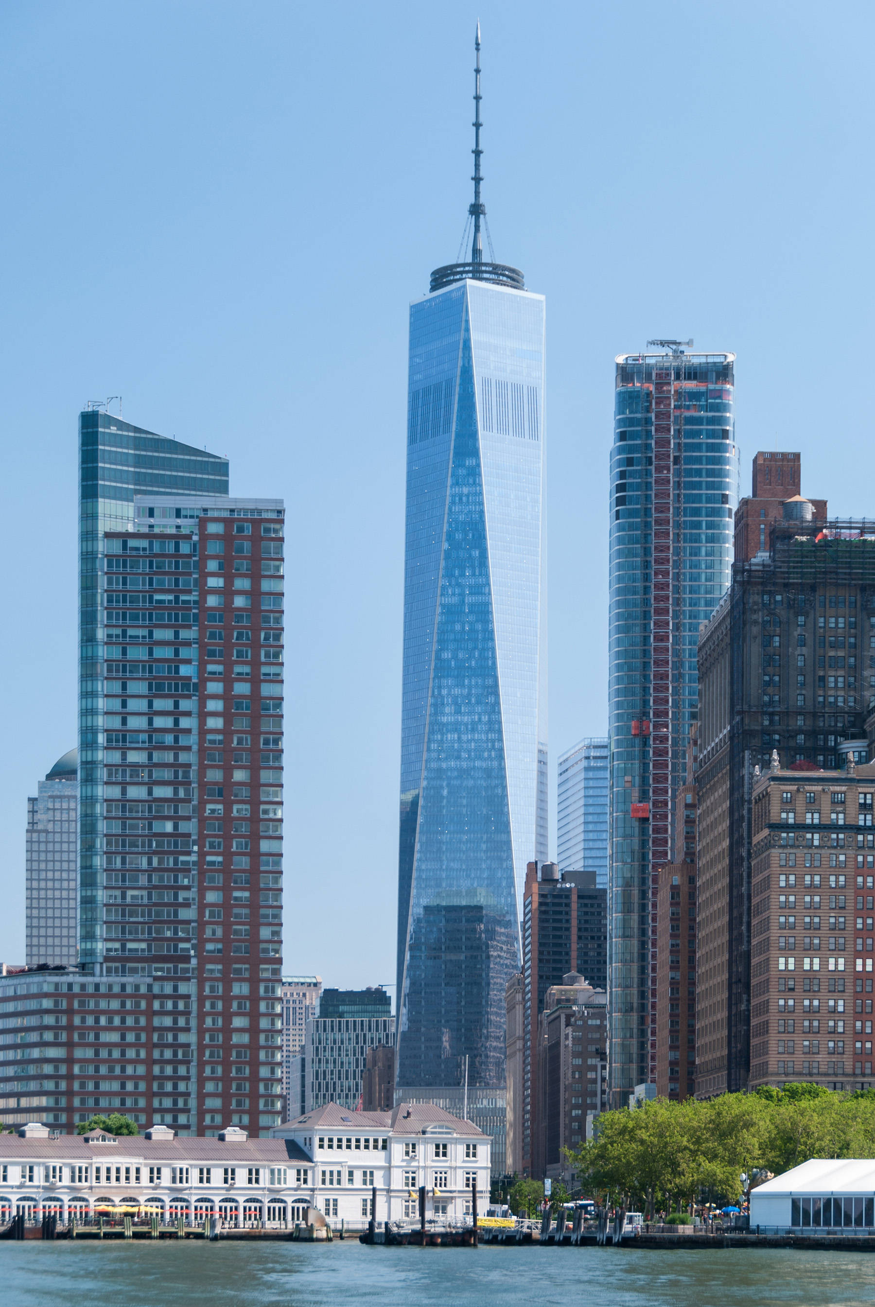 One World Trade Center stiger høyt Bakgrunner