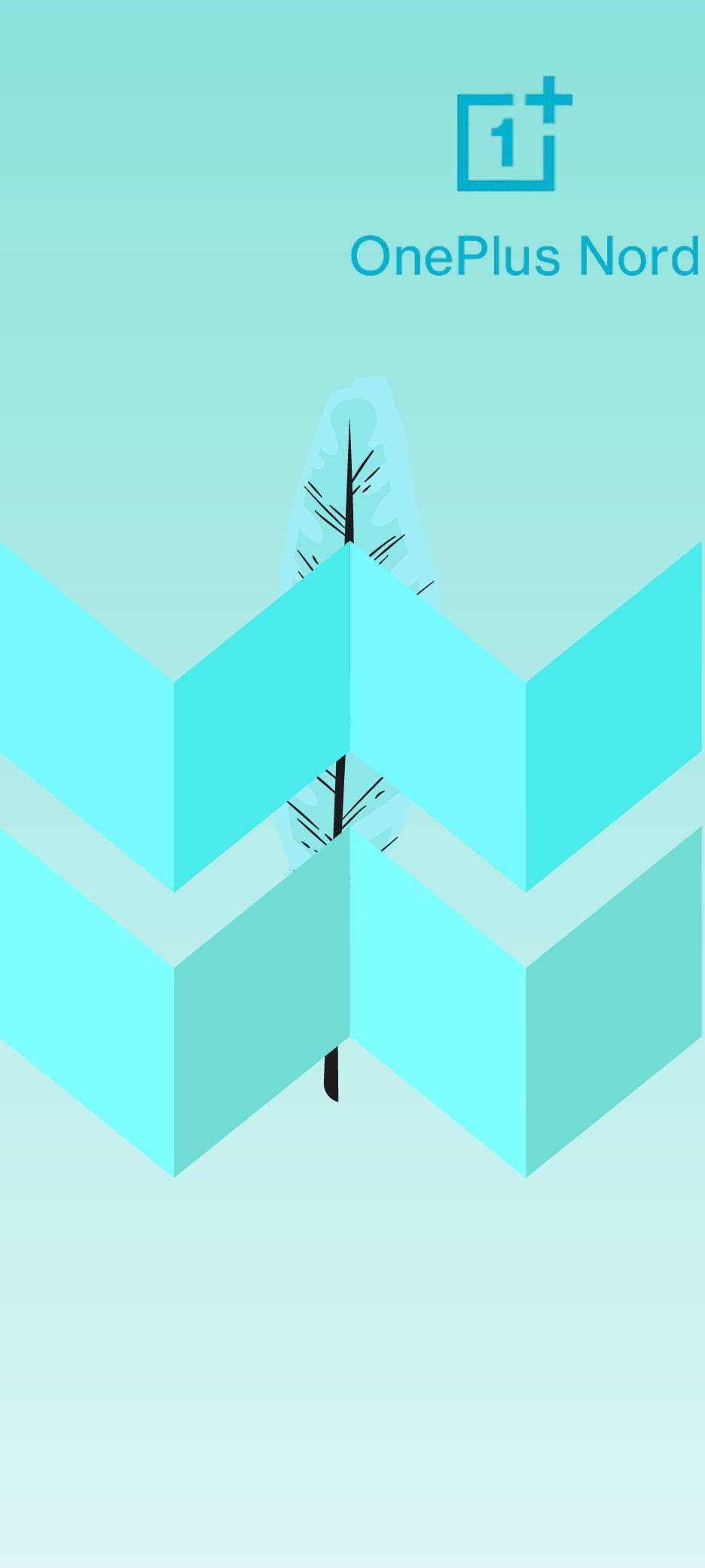 OnePlus Nord Arrow Logo Mark Bakgrunner