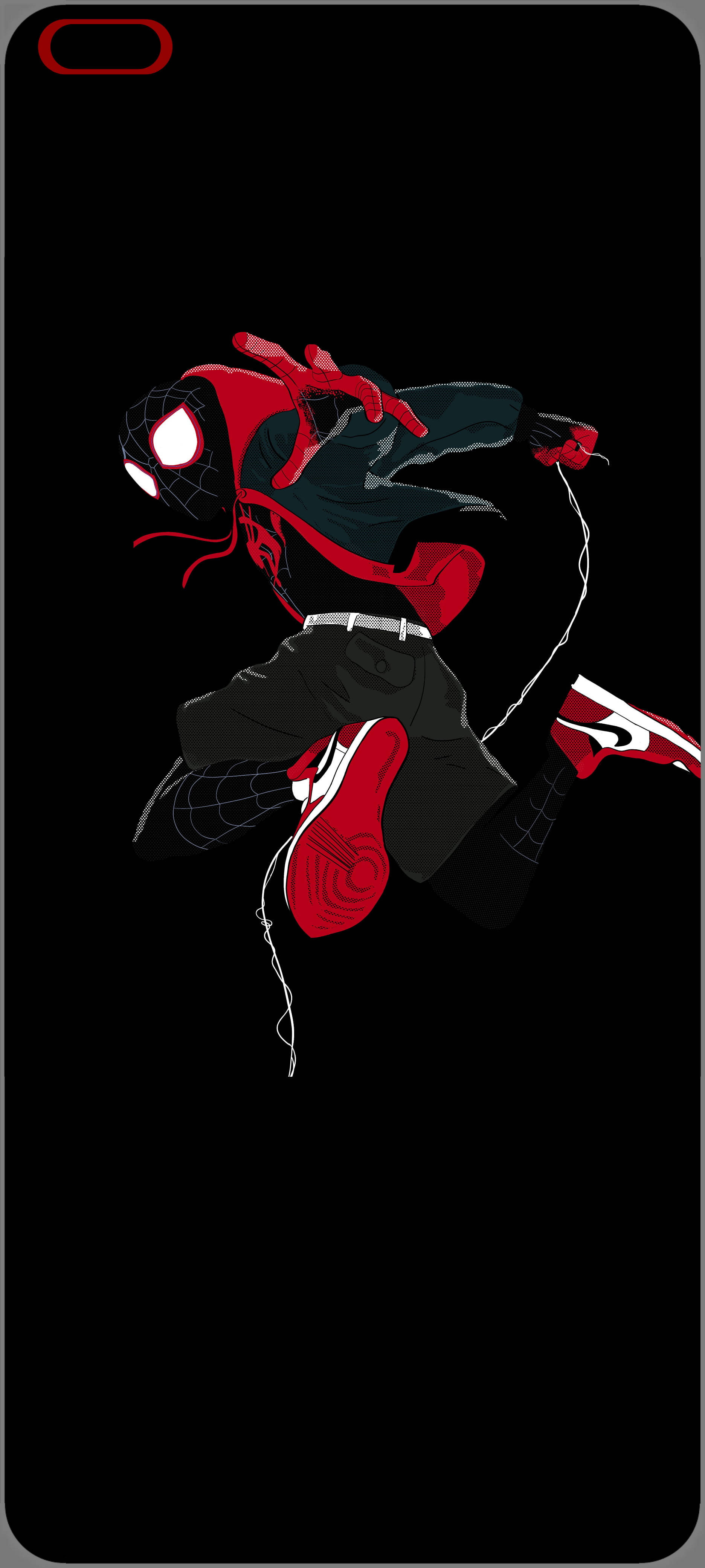 OnePlus Nord Spiderman Art Bakgrunner
