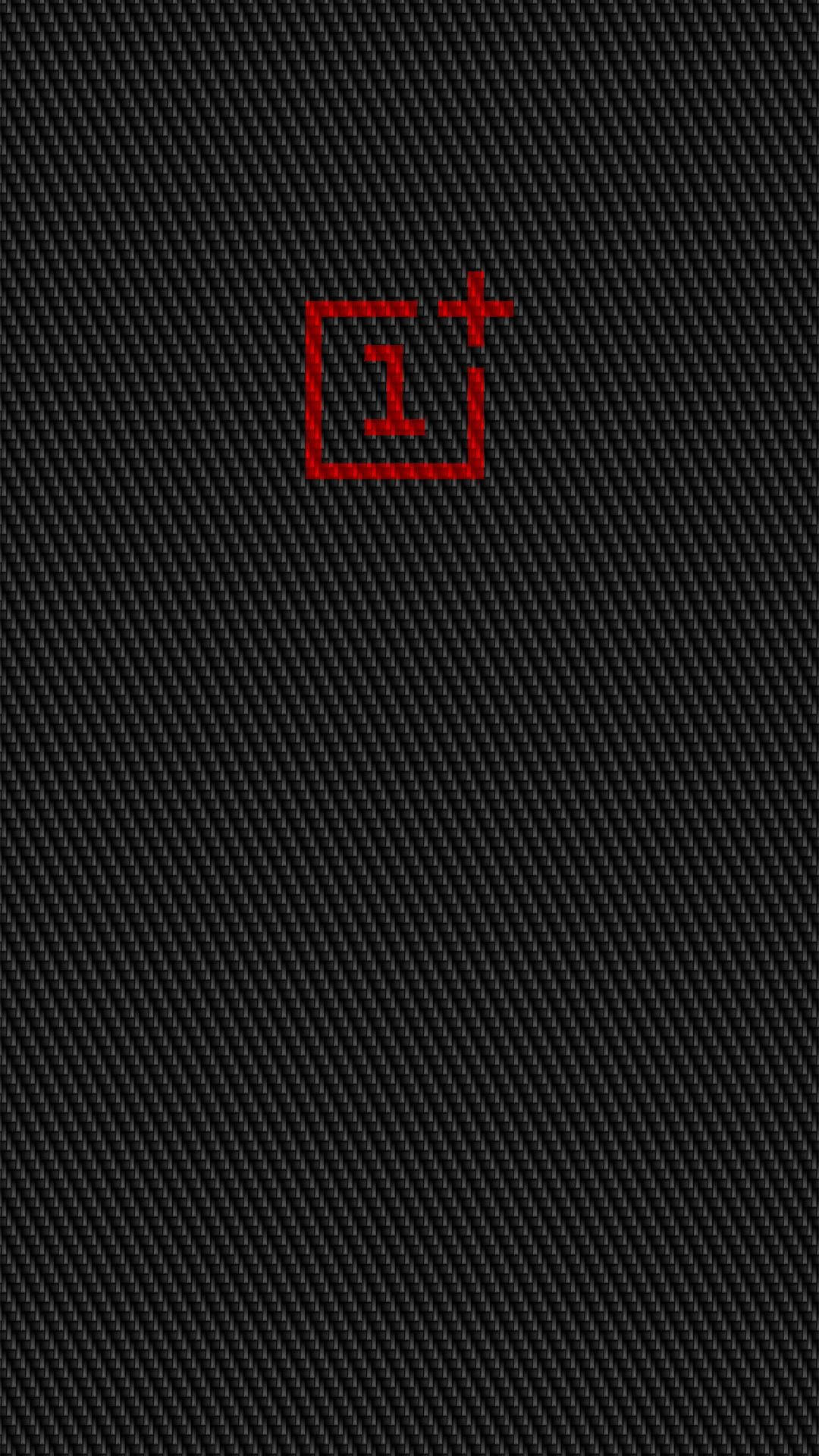 OnePlus Rød Logo Bakgrunner