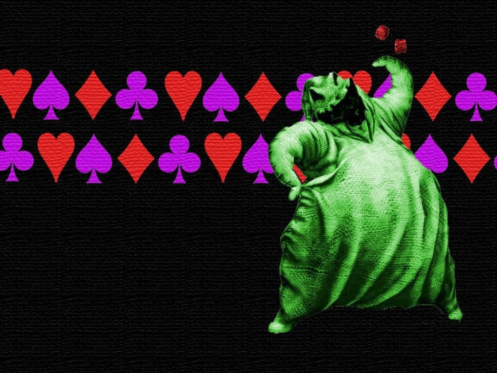 Oogie Boogie 4 kortfarger Bakgrunner