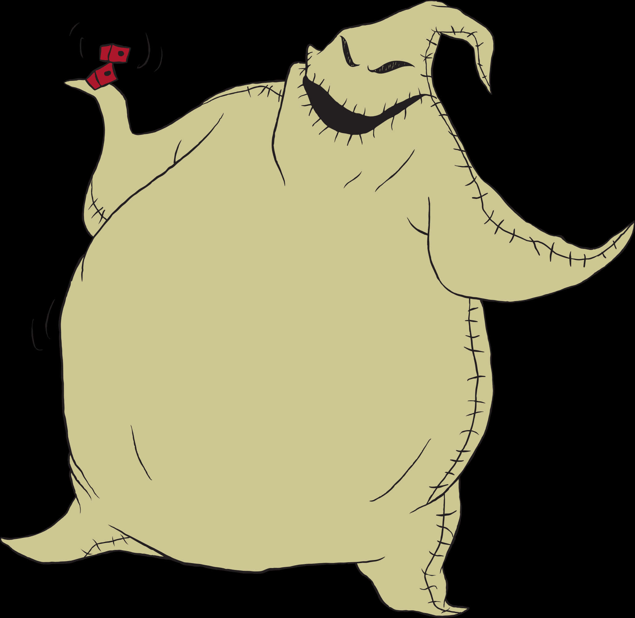Oogie Boogie Man fra The Nightmare Before Christmas Bakgrunner