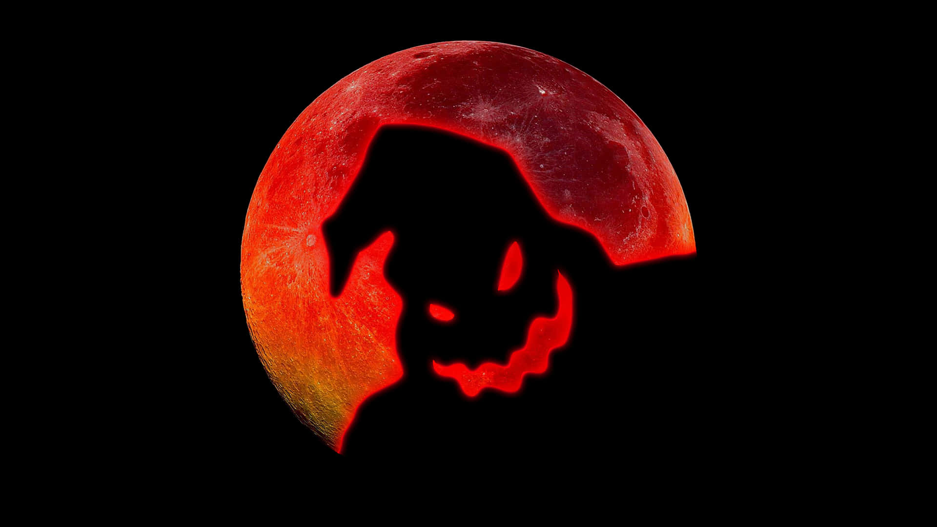 Oogie Boogie Rød Måne Bakgrunner