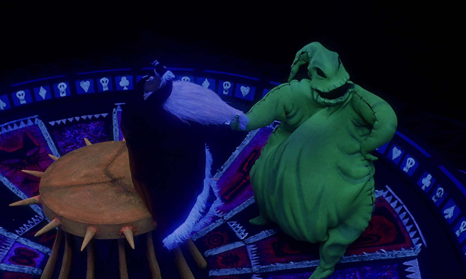 Oogie Boogie-skurken Bakgrunner