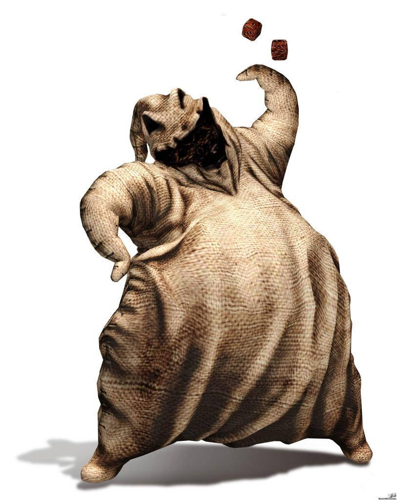 Oogie Game-versjon fra The Nightmare Before Christmas Bakgrunner