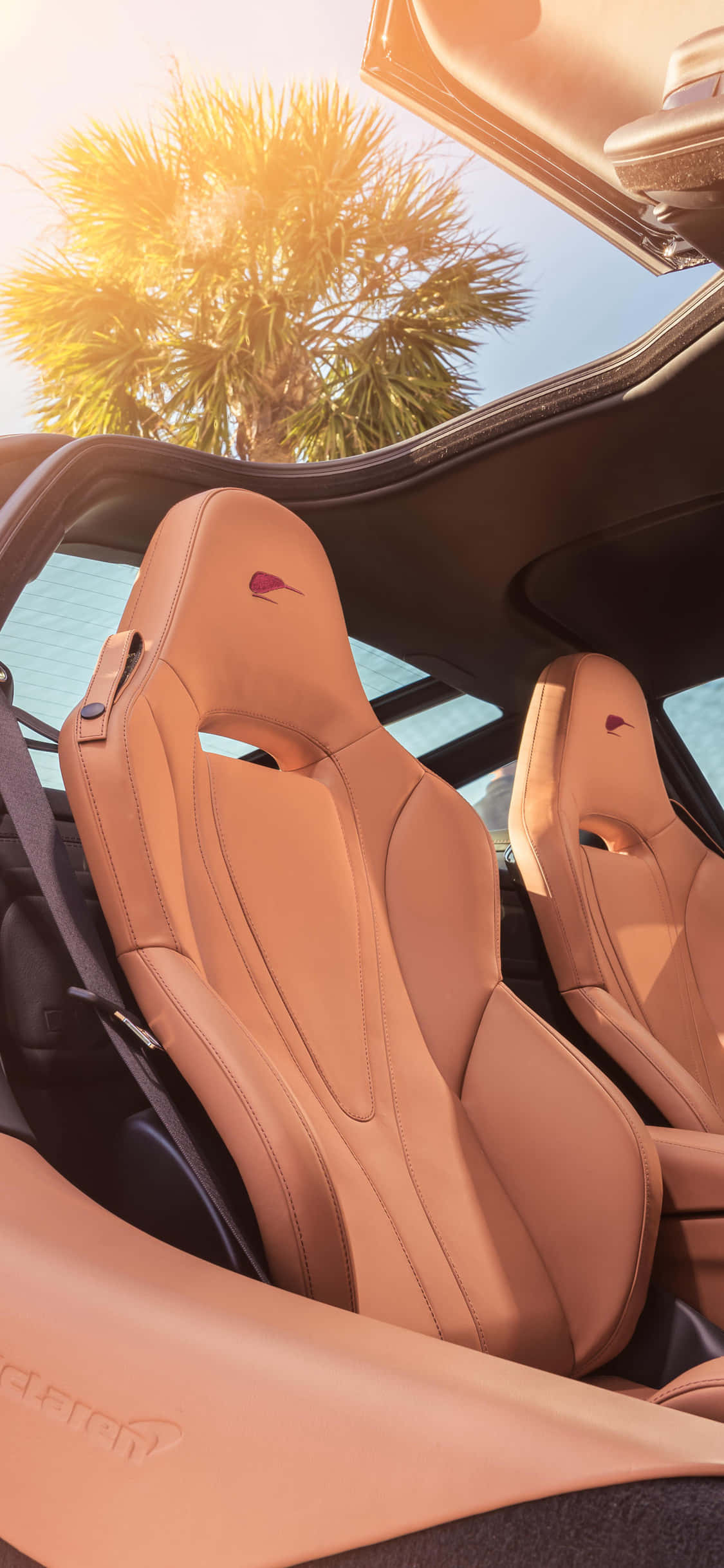 "Oppdag stil og kraft med iPhone Xs McLaren 720s" Bakgrunner