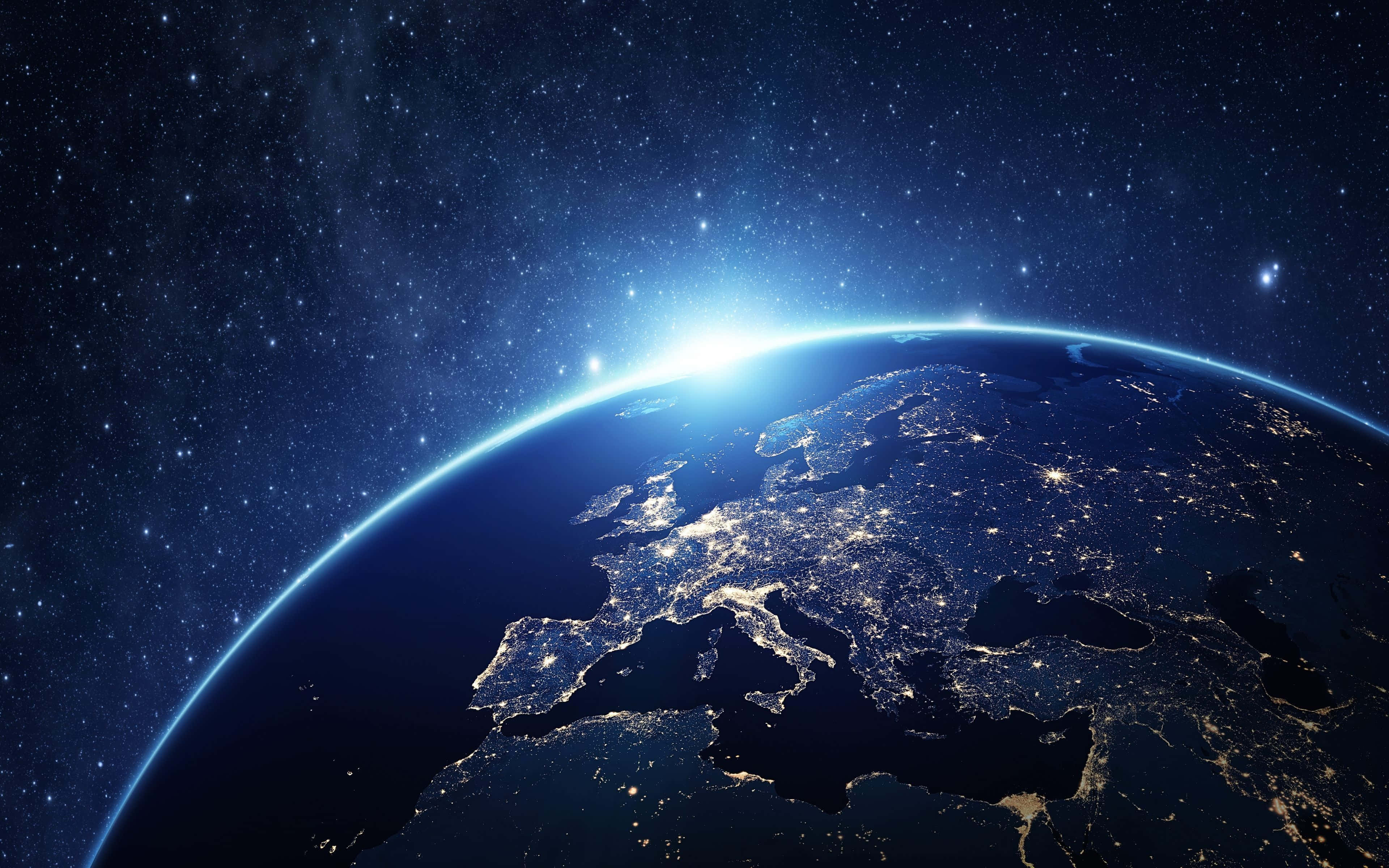 Oppdag universet i ultra HD med 4K Space Bakgrunner