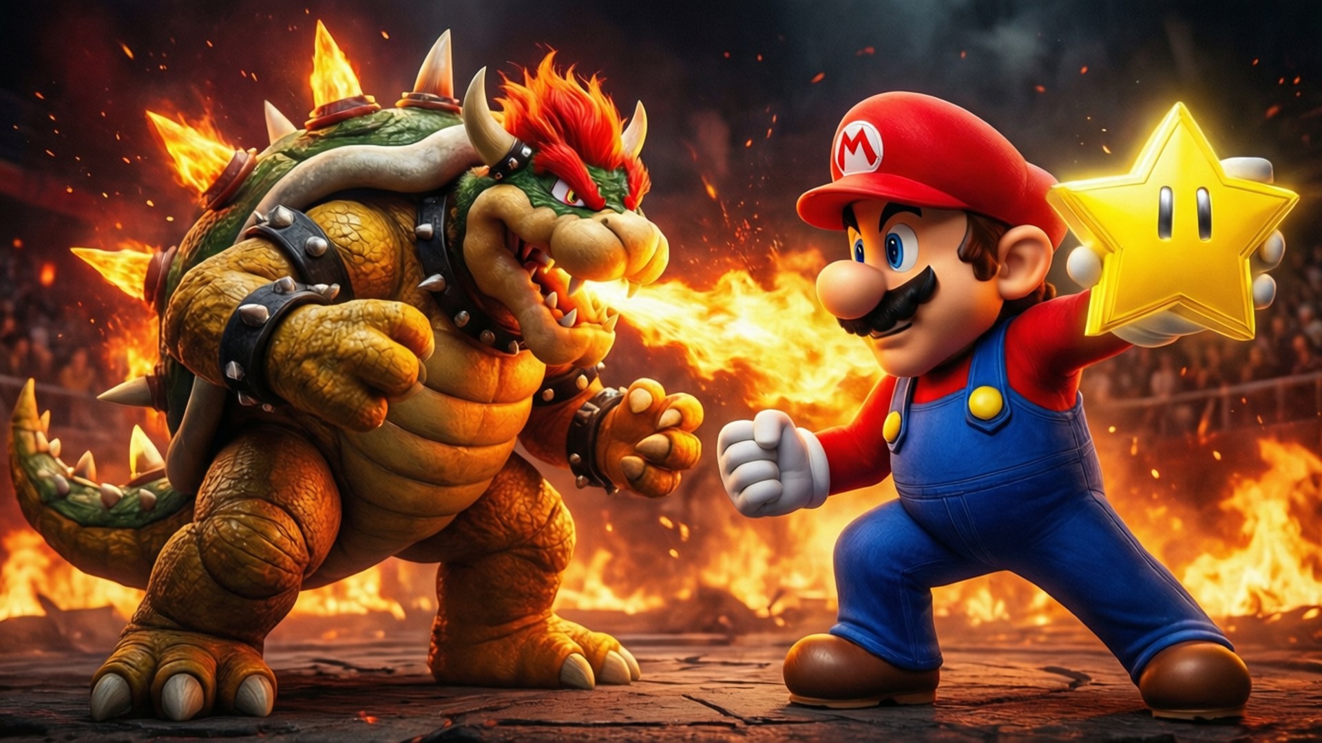 Oppgjør med Bowser Bakgrunner