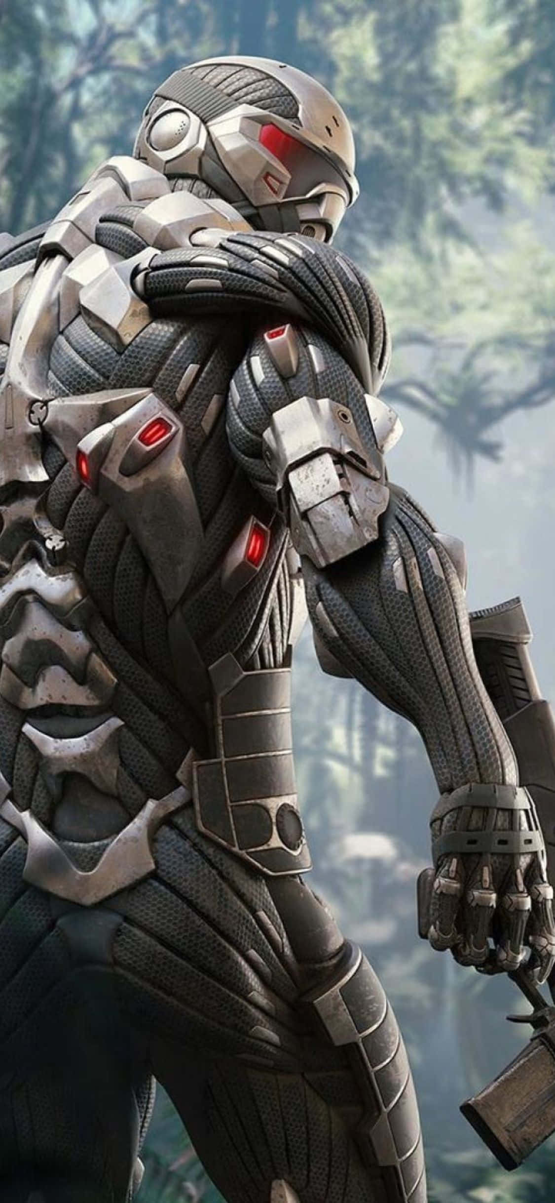 Opplev Crysis 3 på en iPhone X Bakgrunner