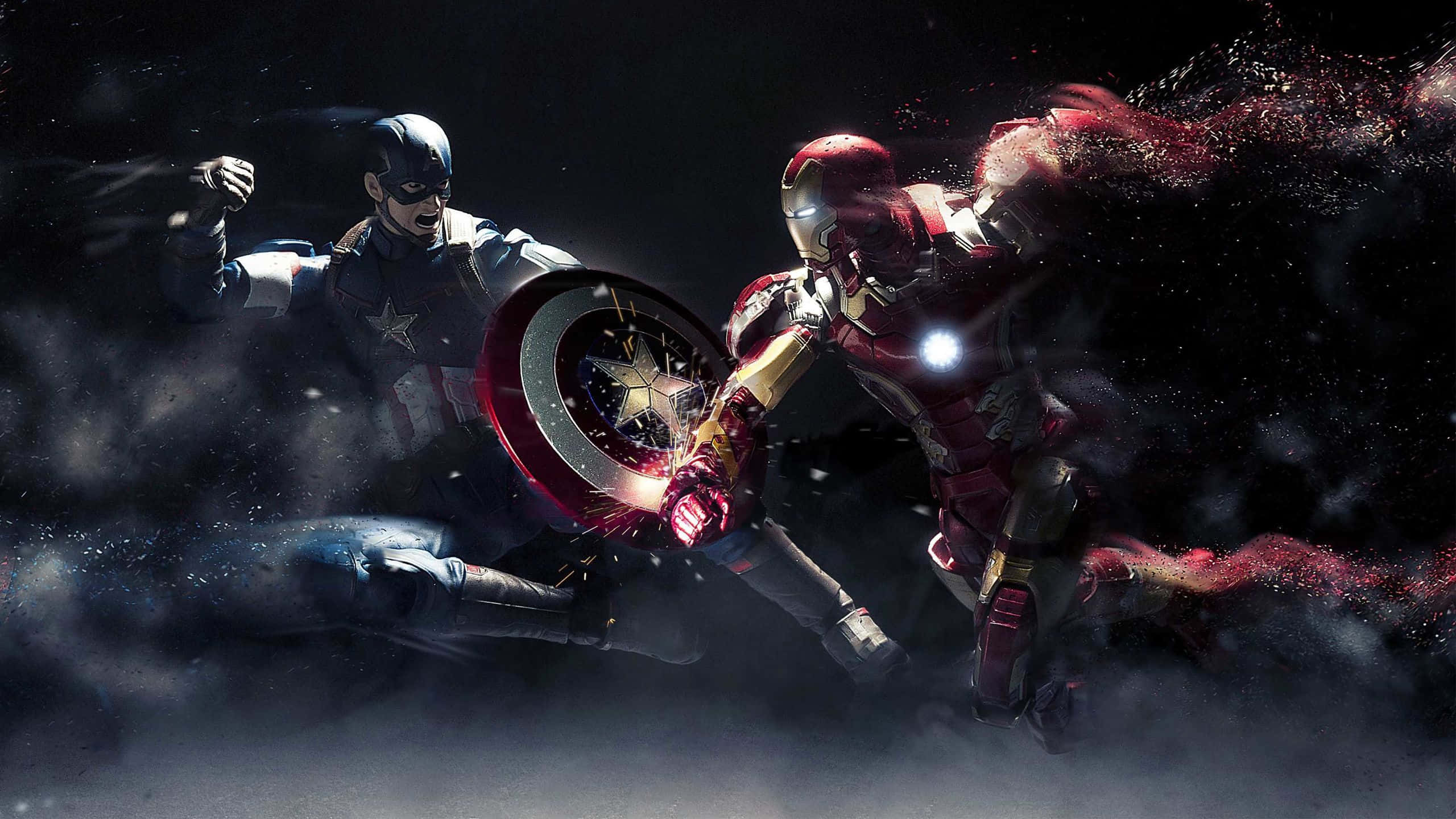 Opplev den fantastiske verdenen til Marvel Bakgrunner