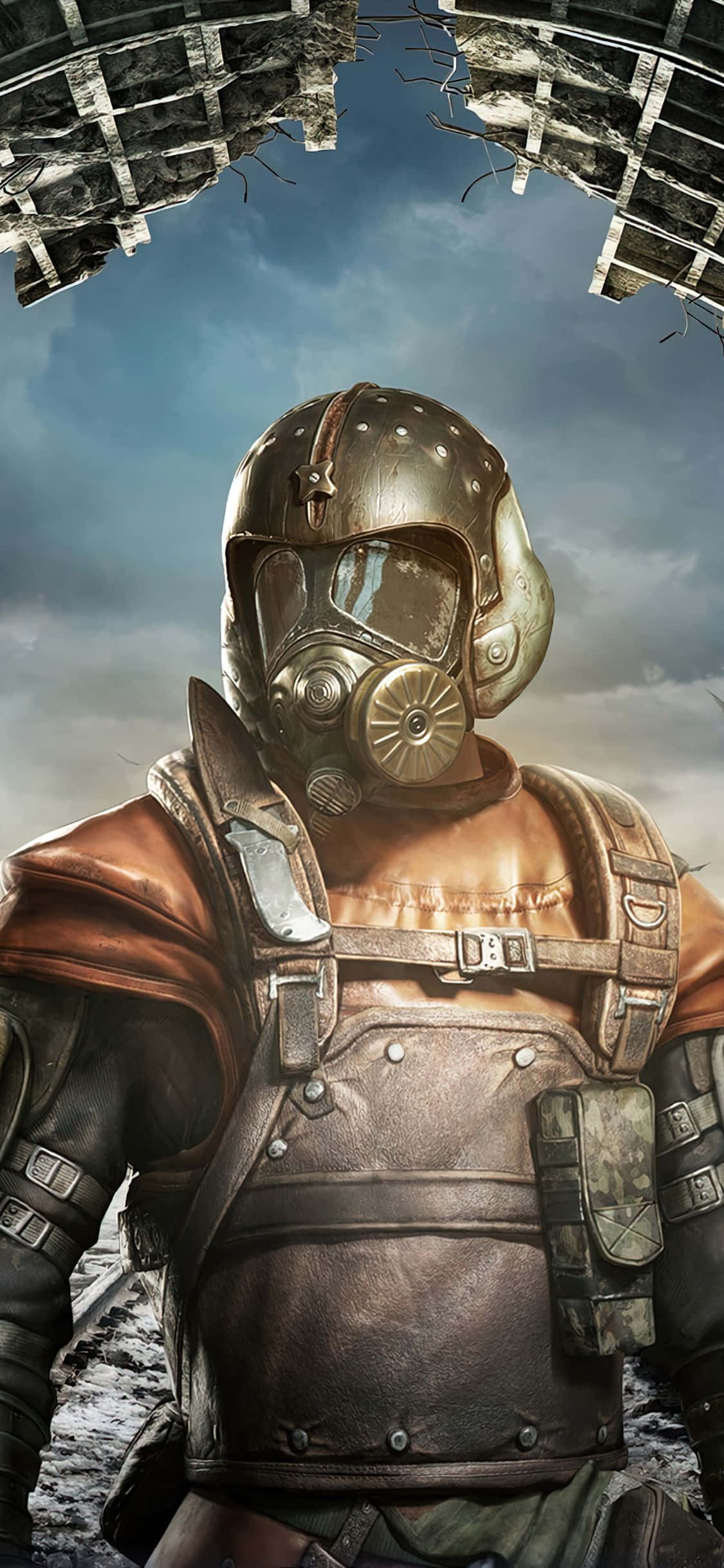 Opplev den medrivende historien i Metro Exodus med iPhone X Bakgrunner