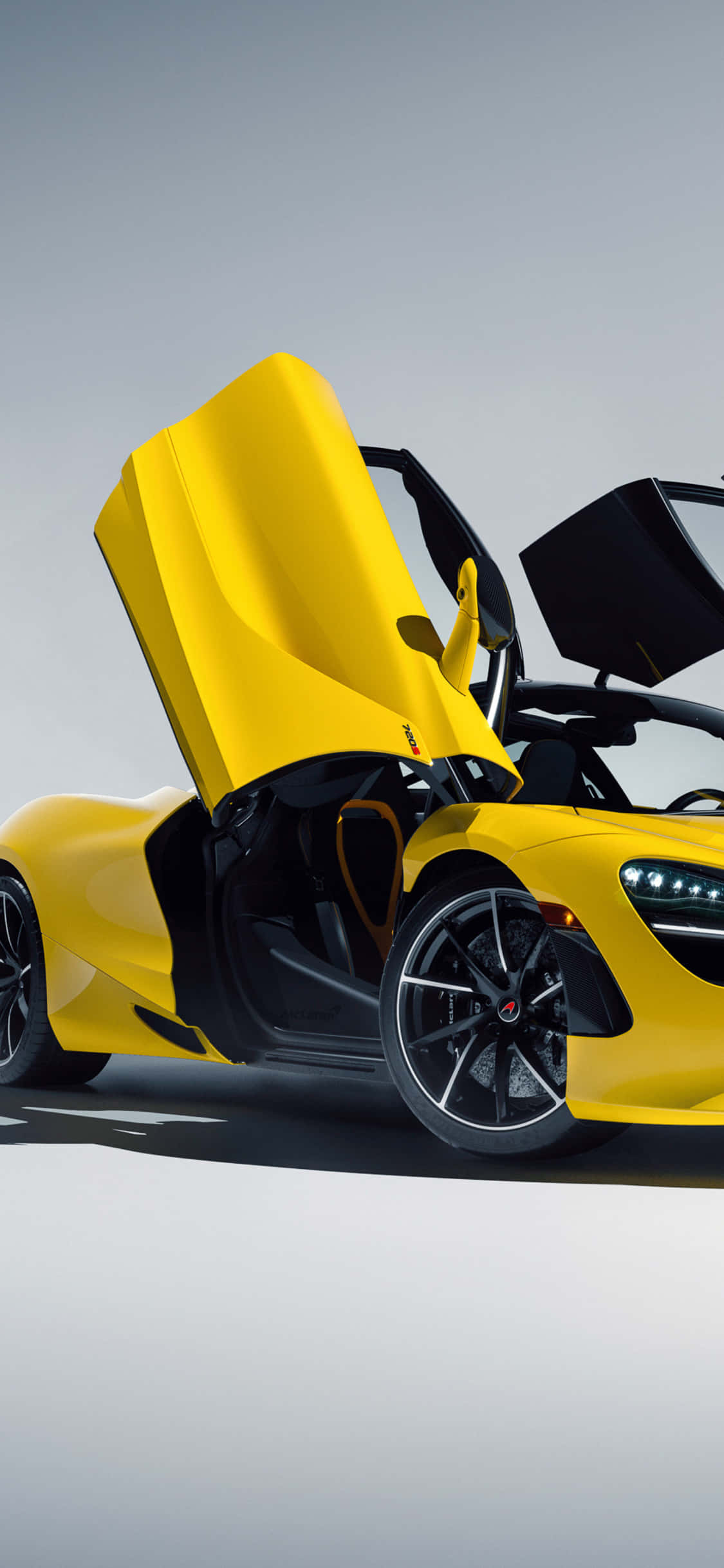 Opplev den perfekte kombinasjonen av luksus og høy ytelse – iPhone XS McLaren 720S Bakgrunner