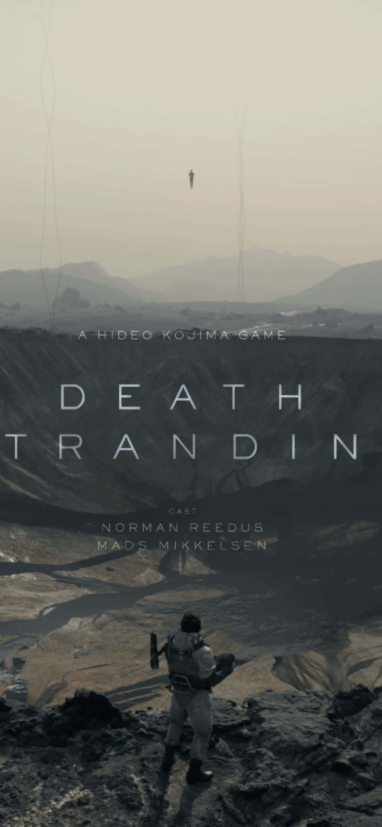 Opplev det 8 timer lange filmeposet 'Death Stranding' på en iPhone XS Max Bakgrunner
