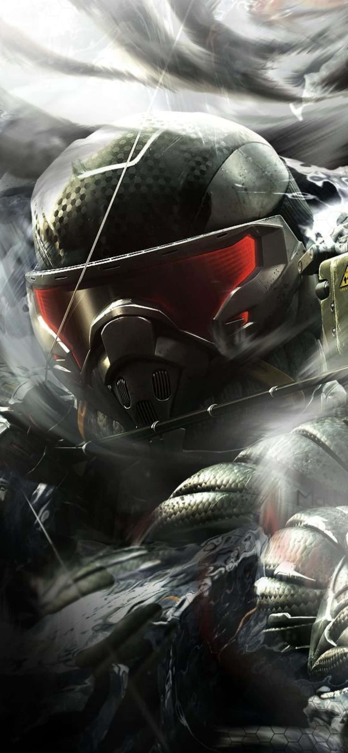 Opplev et spennende spill-eventyr på iPhone X med Crysis 3 Bakgrunner
