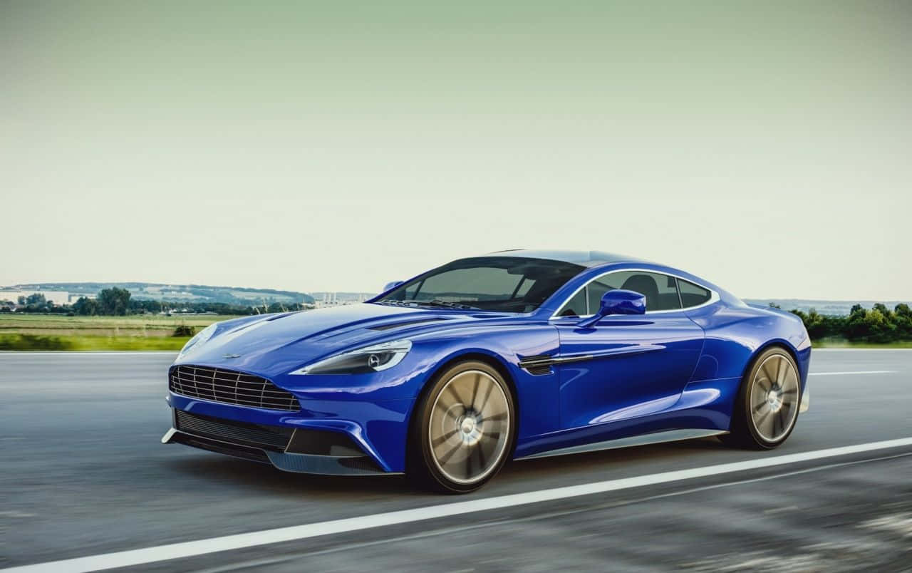 Opplev kraften og elegansen til Aston Martin Vanquish Bakgrunner