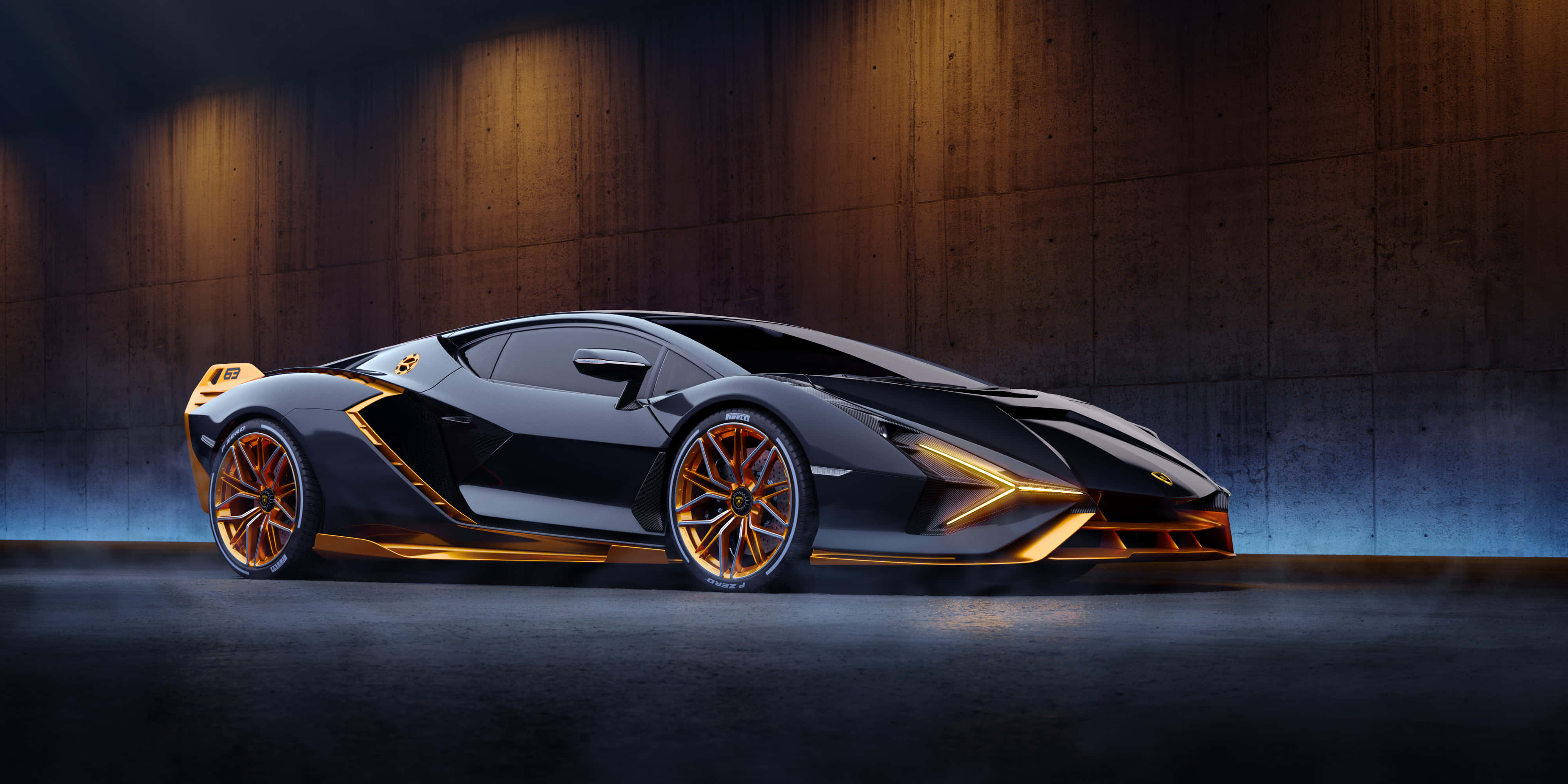 "Opplev kraften til en Lamborghini" Bakgrunner