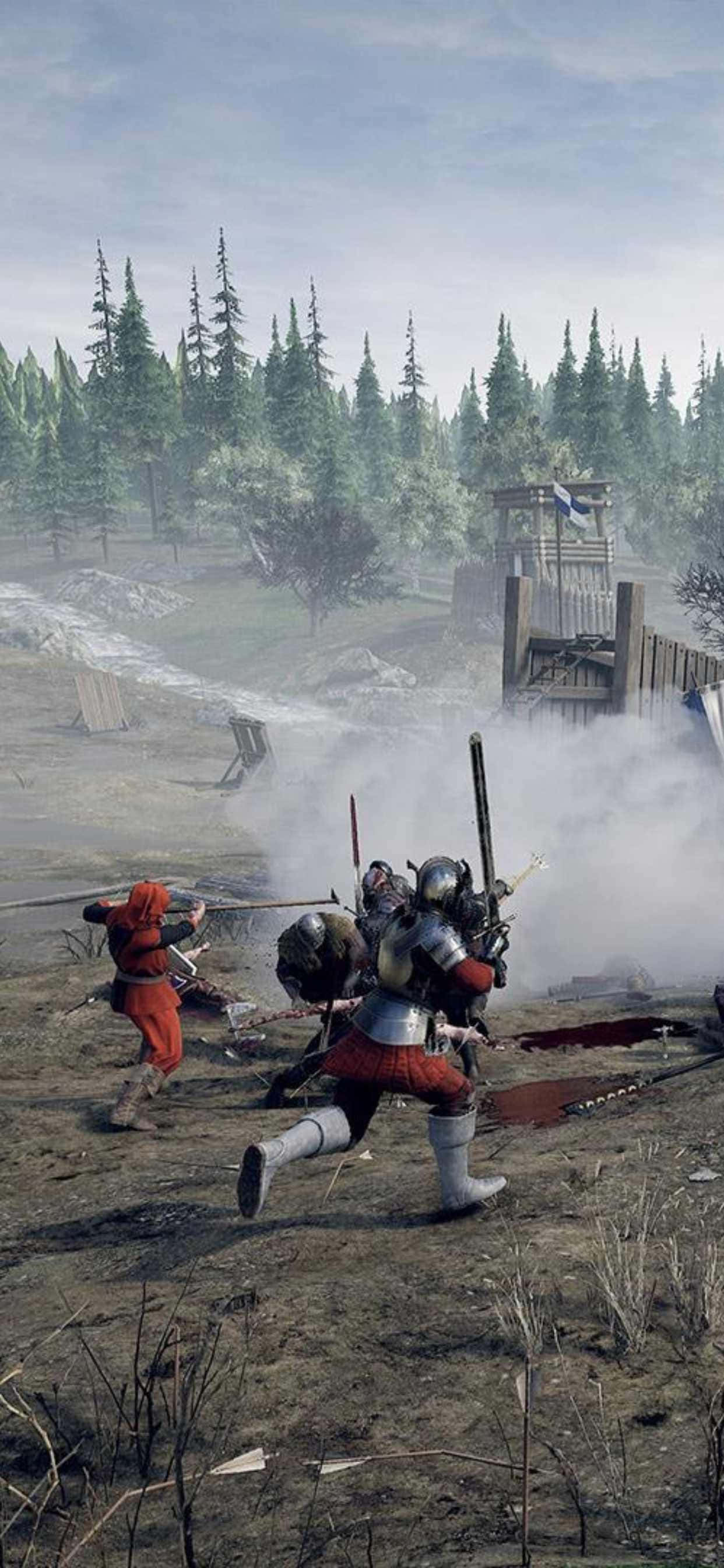 Opplev Mordhau på den nye iPhone Xs Max Bakgrunner