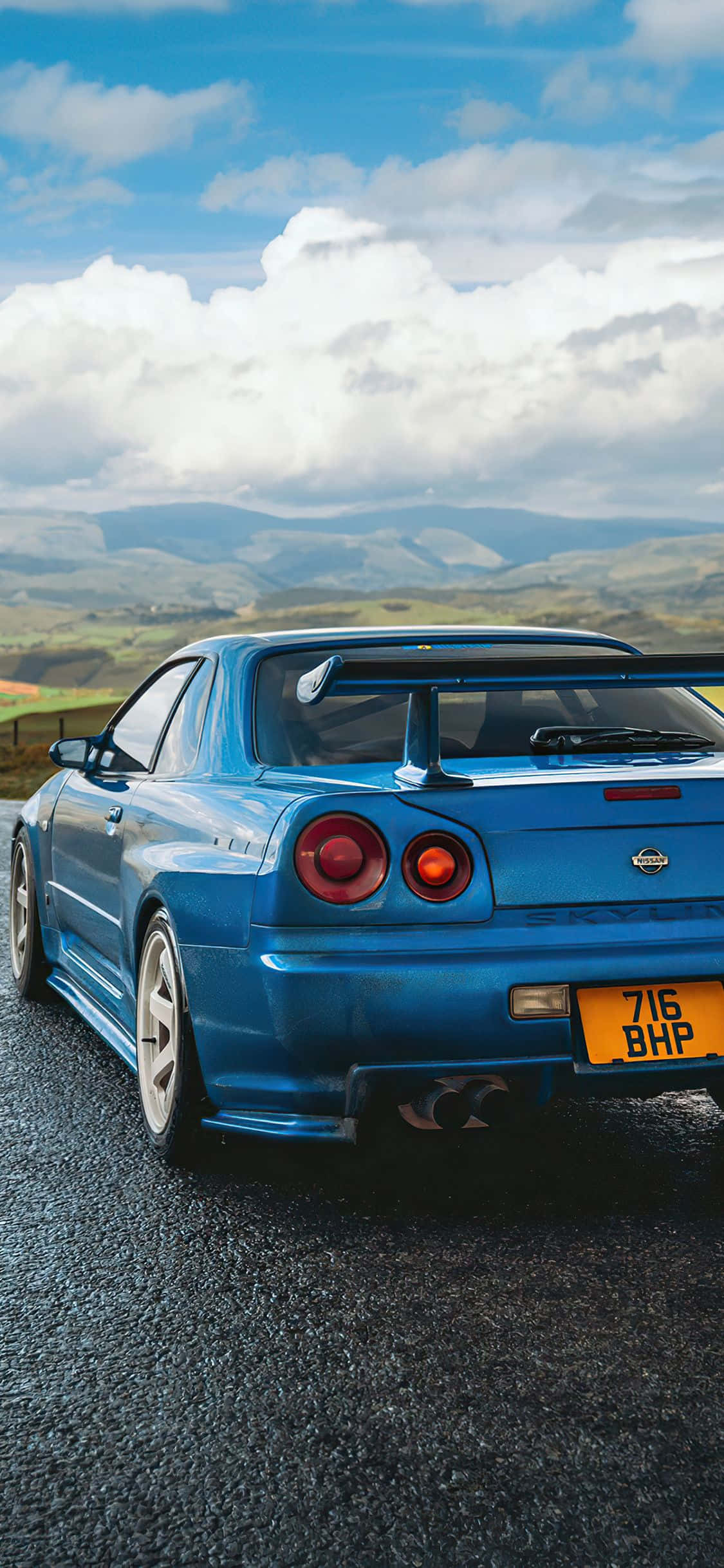 Opplev Nissan Skyline med iPhone Bakgrunner