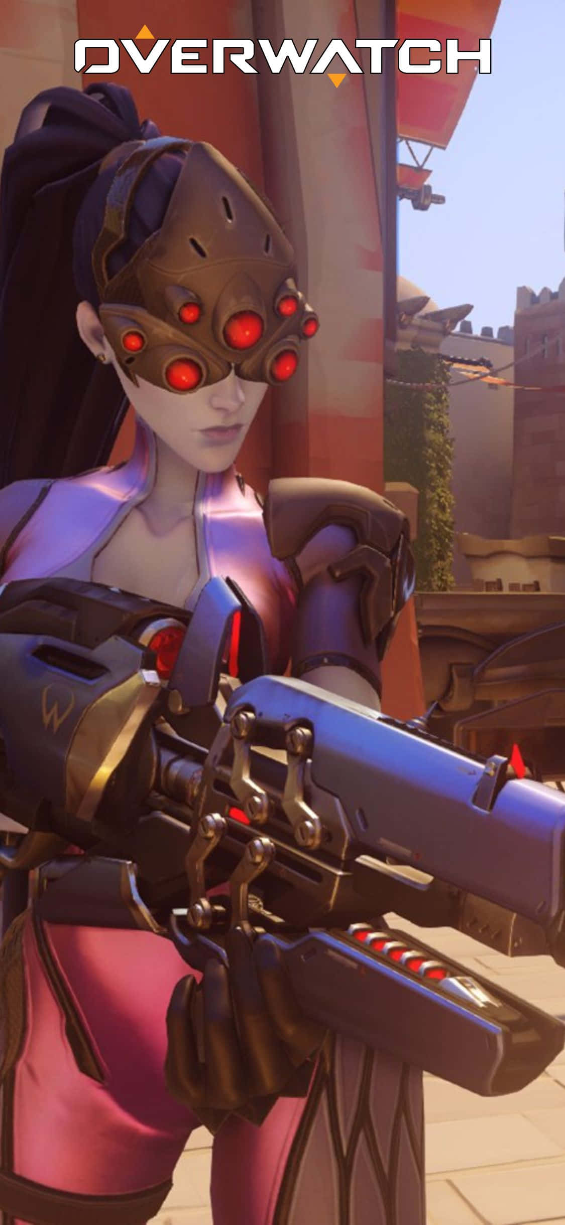 Opplev Overwatch på den elegante og stilige iPhone X Bakgrunner
