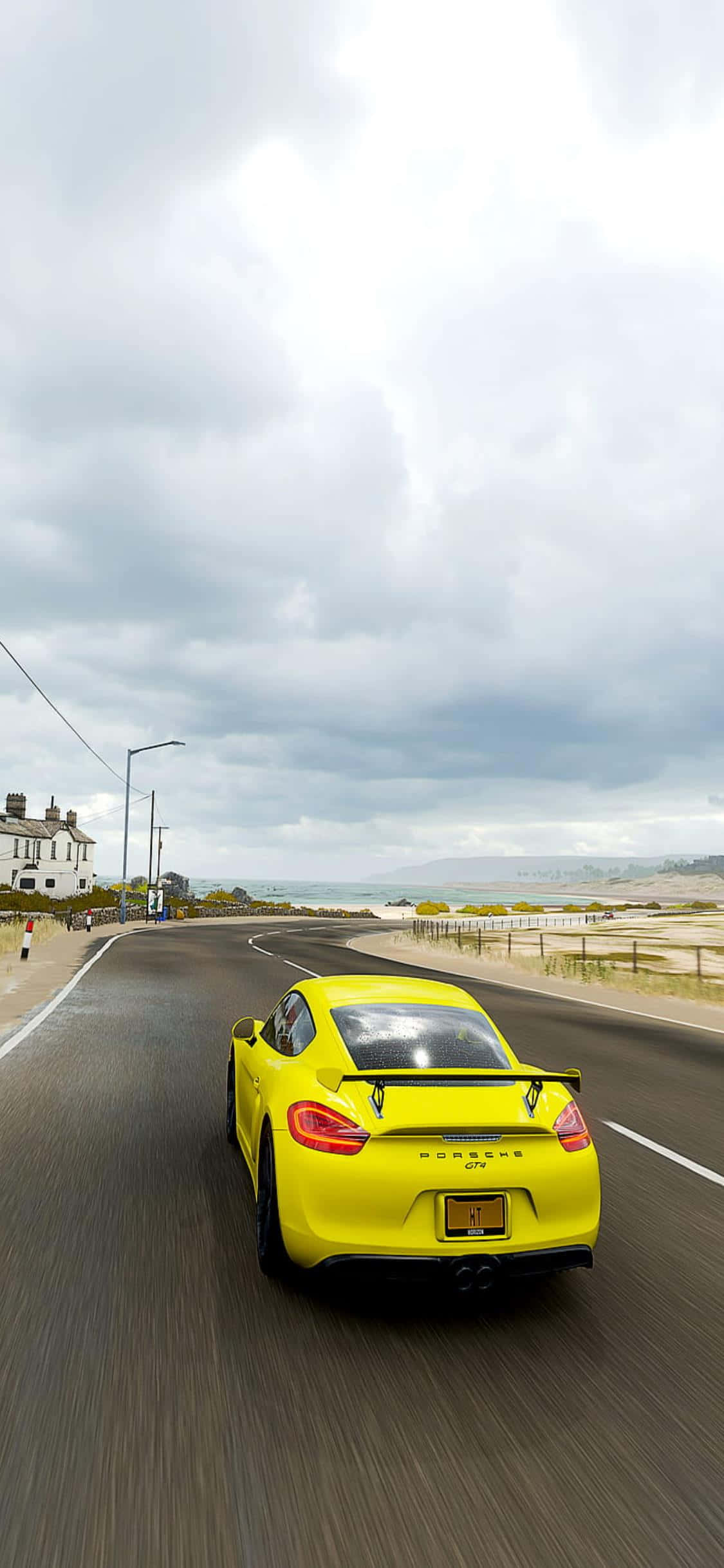 Opplev racingspillet som aldri før med iPhone XS og Forza Horizon 4 Bakgrunner