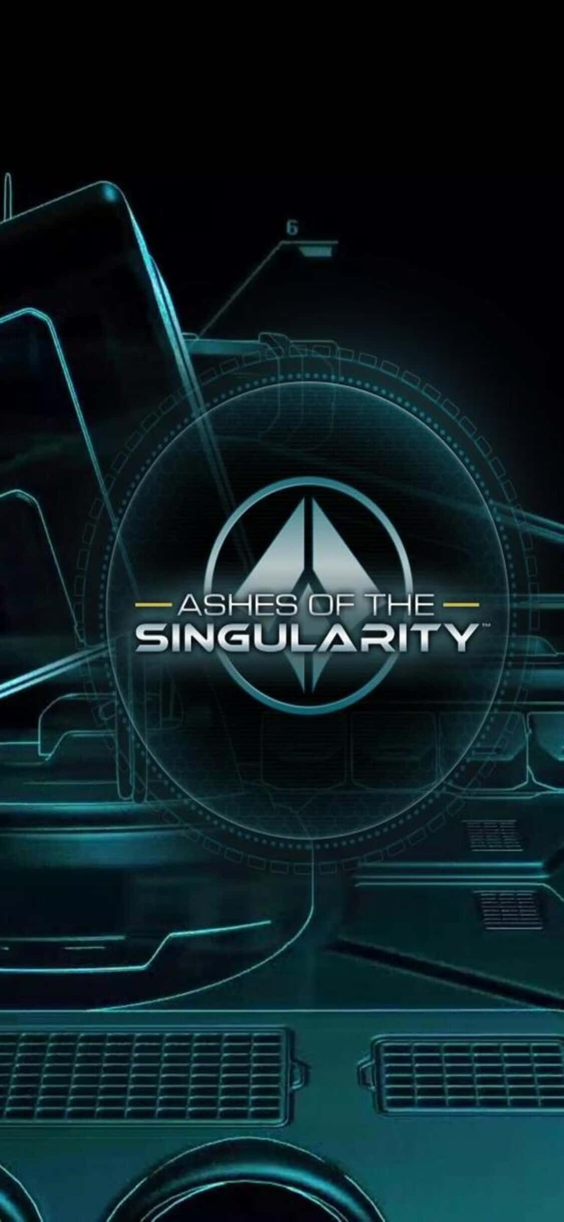 Opplev skjønnheten i Ashes Of The Singularity på iPhone X Bakgrunner
