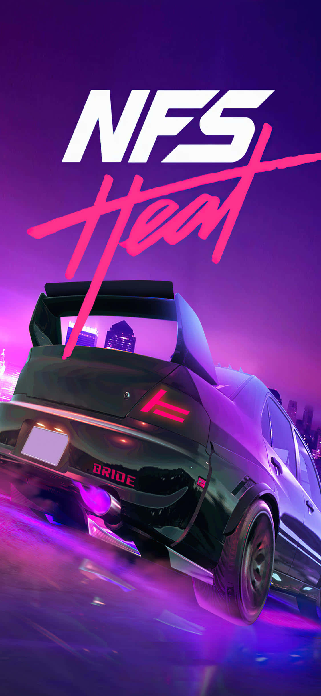 Opplev spenningen og adrenalinkicket i Need for Speed Heat på din iPhone Xs! Bakgrunner
