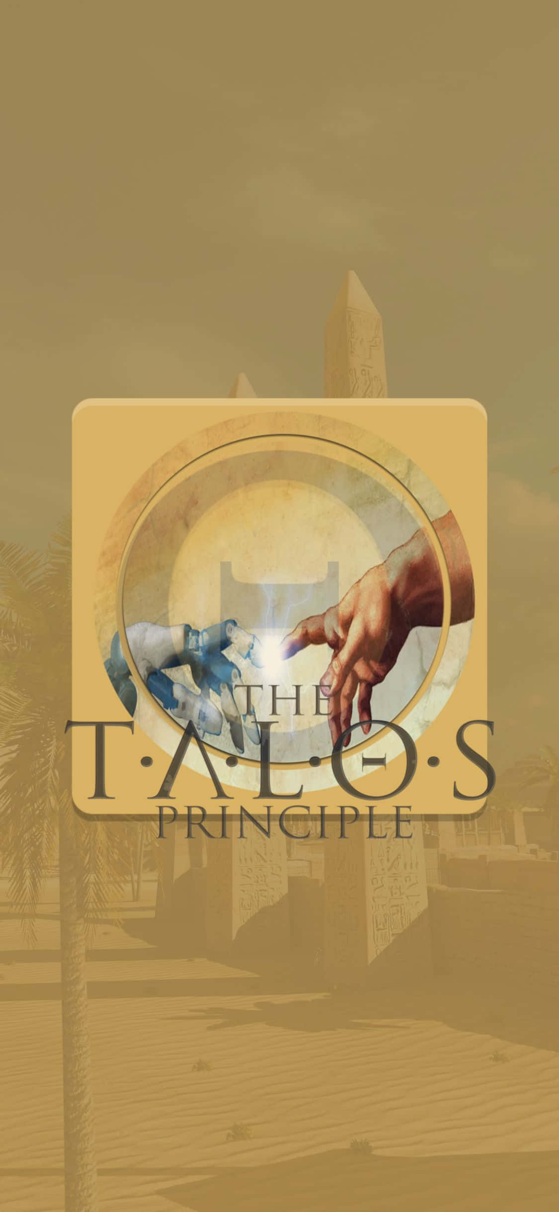 Opplev The Talos Principle på iPhone Xs Bakgrunner