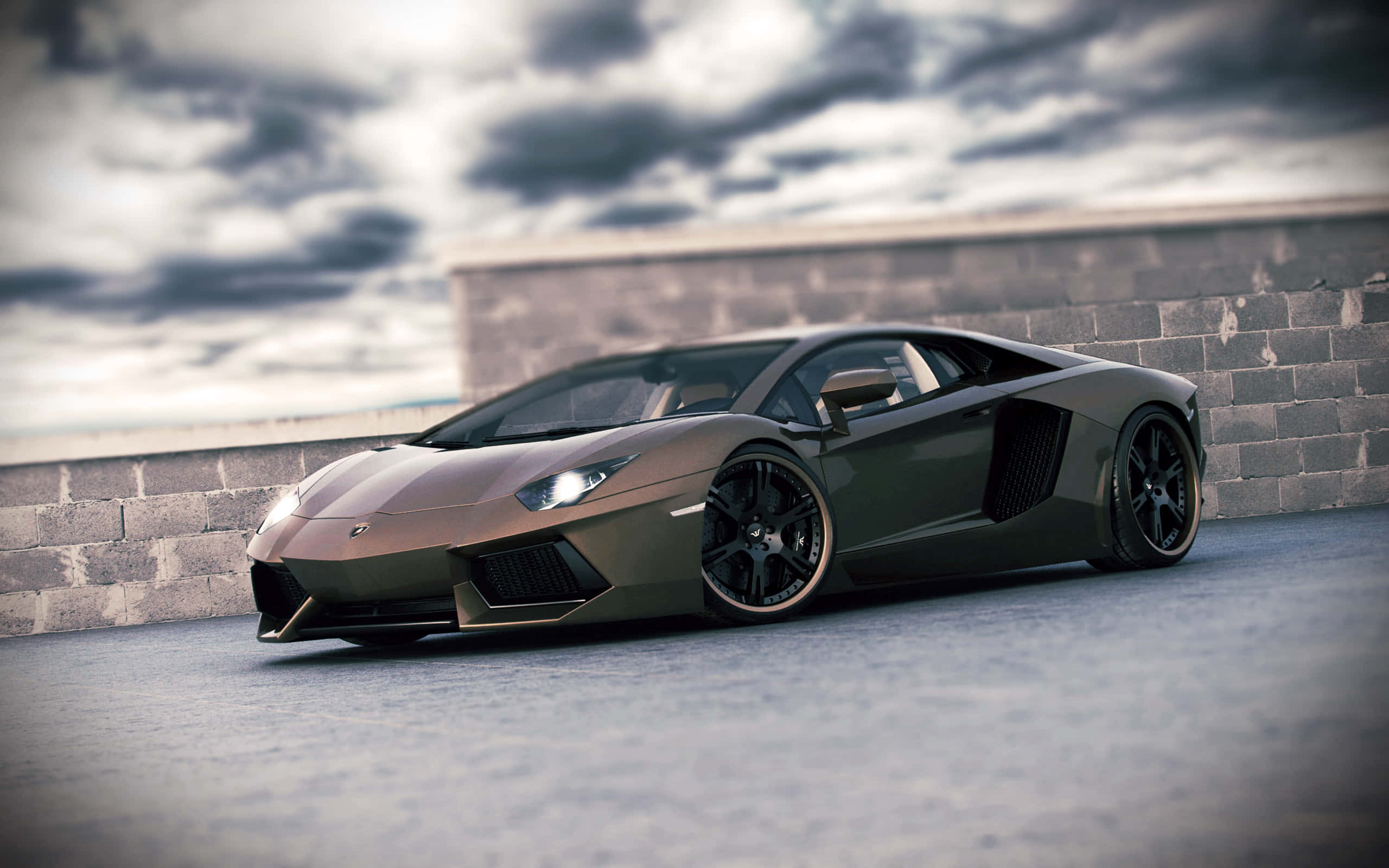 Opplev topp ytelse med Lamborghini Bakgrunner