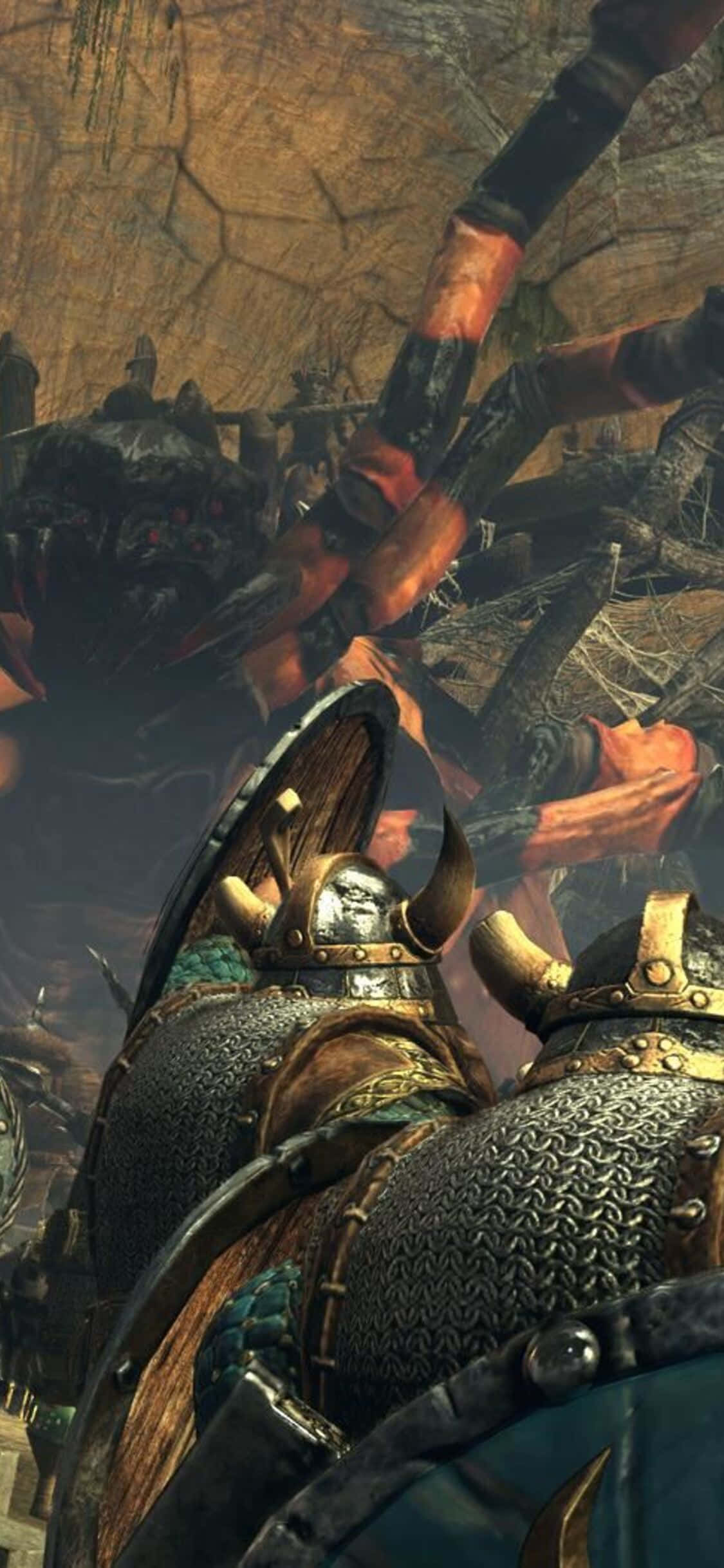 Opplev Total War Warhammer på farten med iPhone X Bakgrunner
