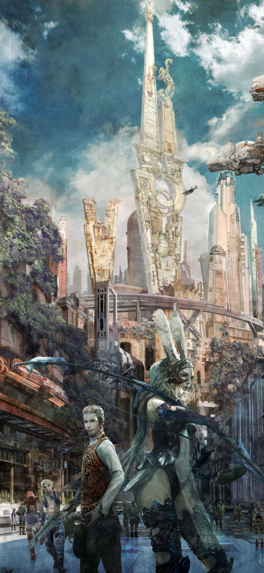 Opplev verdenen til Final Fantasy med fantastiske interaktive grafikk. Bakgrunner