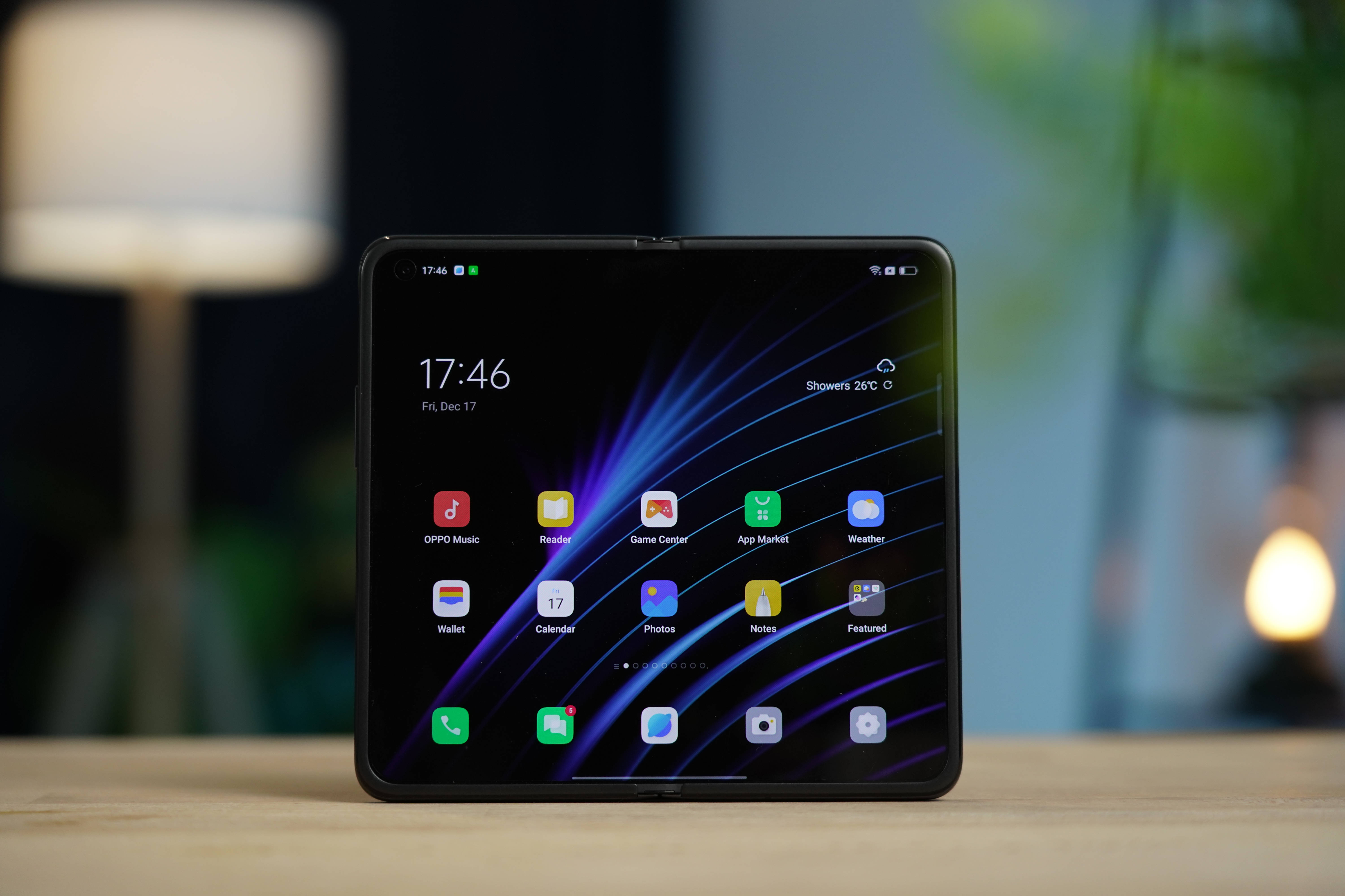 Oppo Find N sammenleggbar smarttelefon Bakgrunner