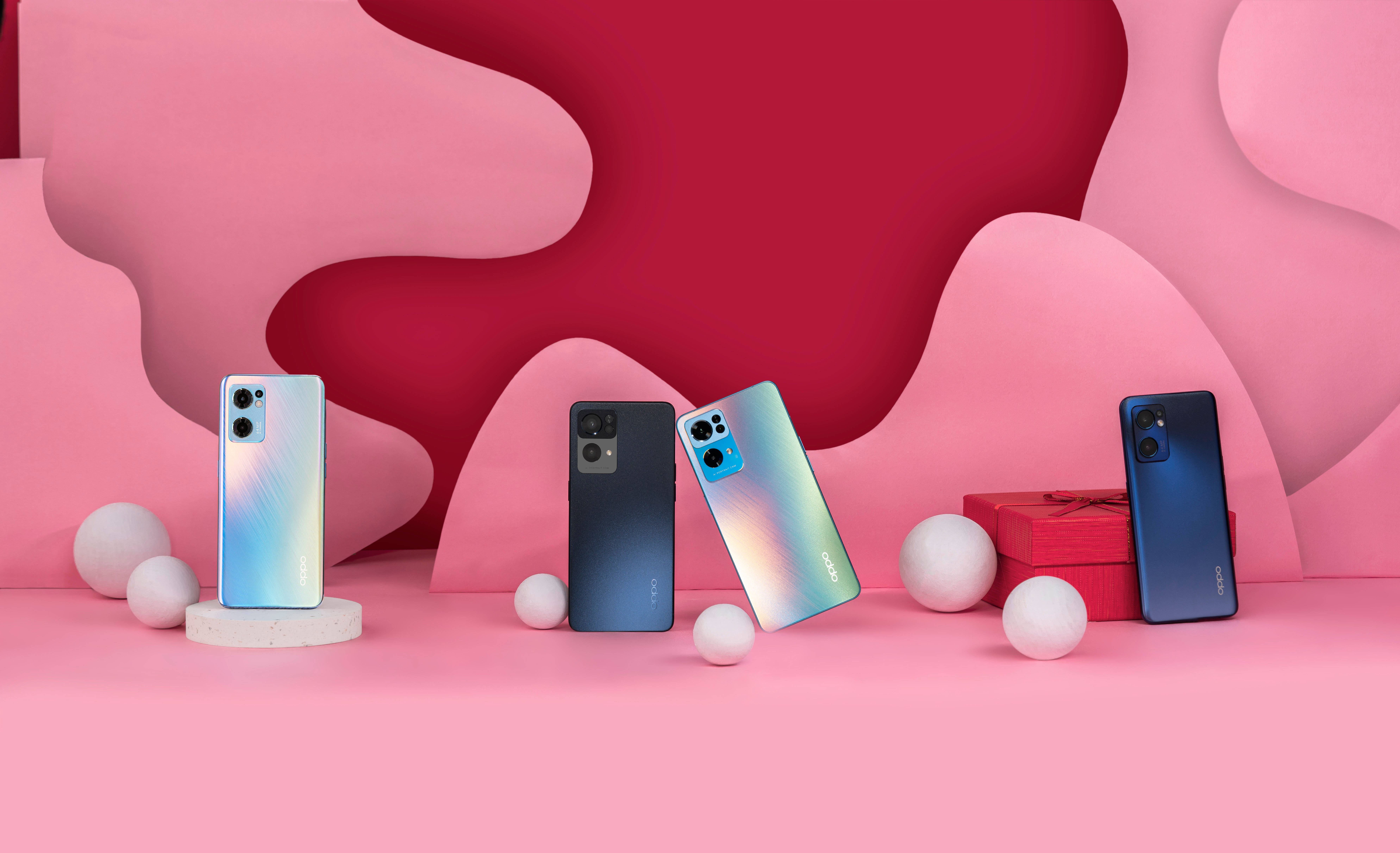 Oppo Reno7 Kolleksjon Bakgrunner