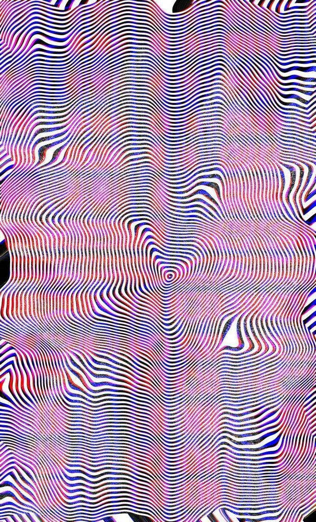 Optisk illusjon kunst trippy estetikk Bakgrunner