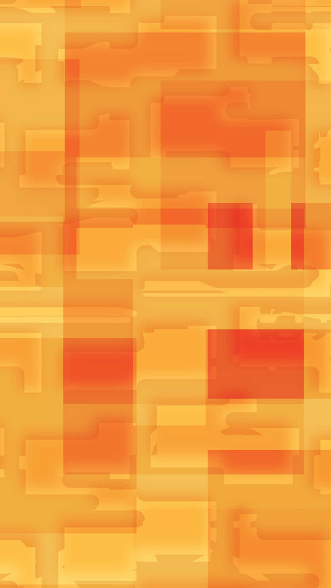 Oransje iPhone abstrakt kunst Bakgrunner