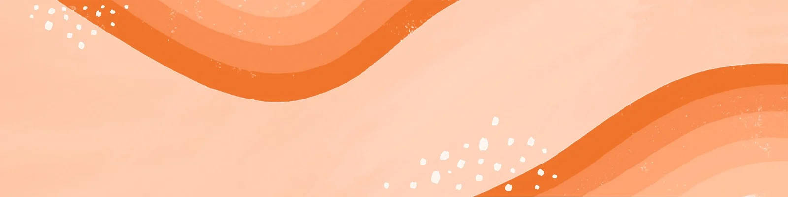 Oransje LinkedIn-banner Bakgrunner