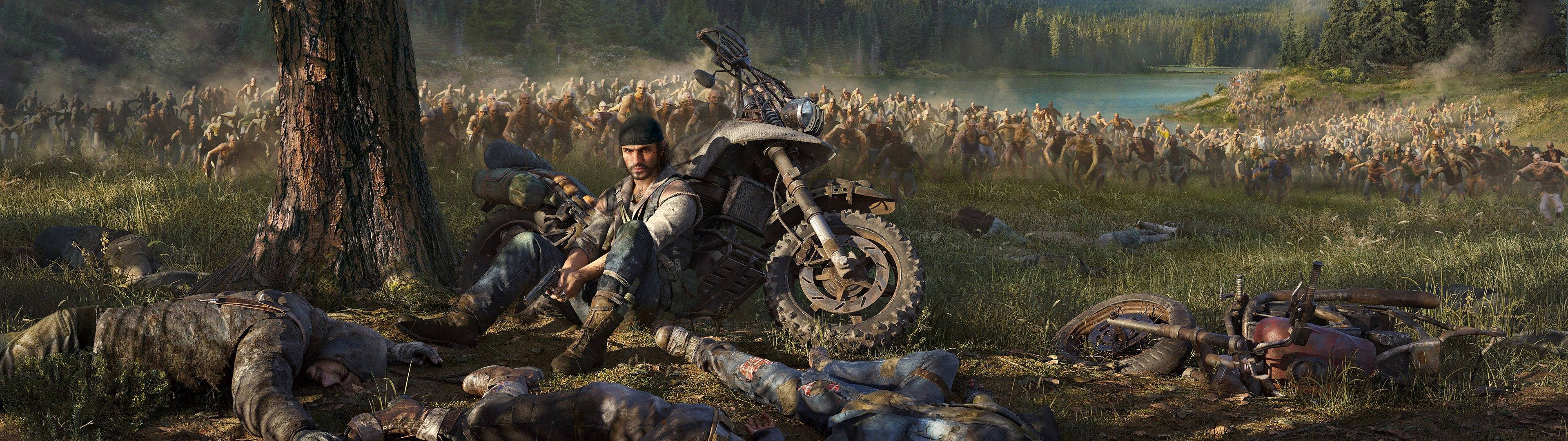 Overlev en zombieinfisert ødemark i Days Gone Bakgrunner