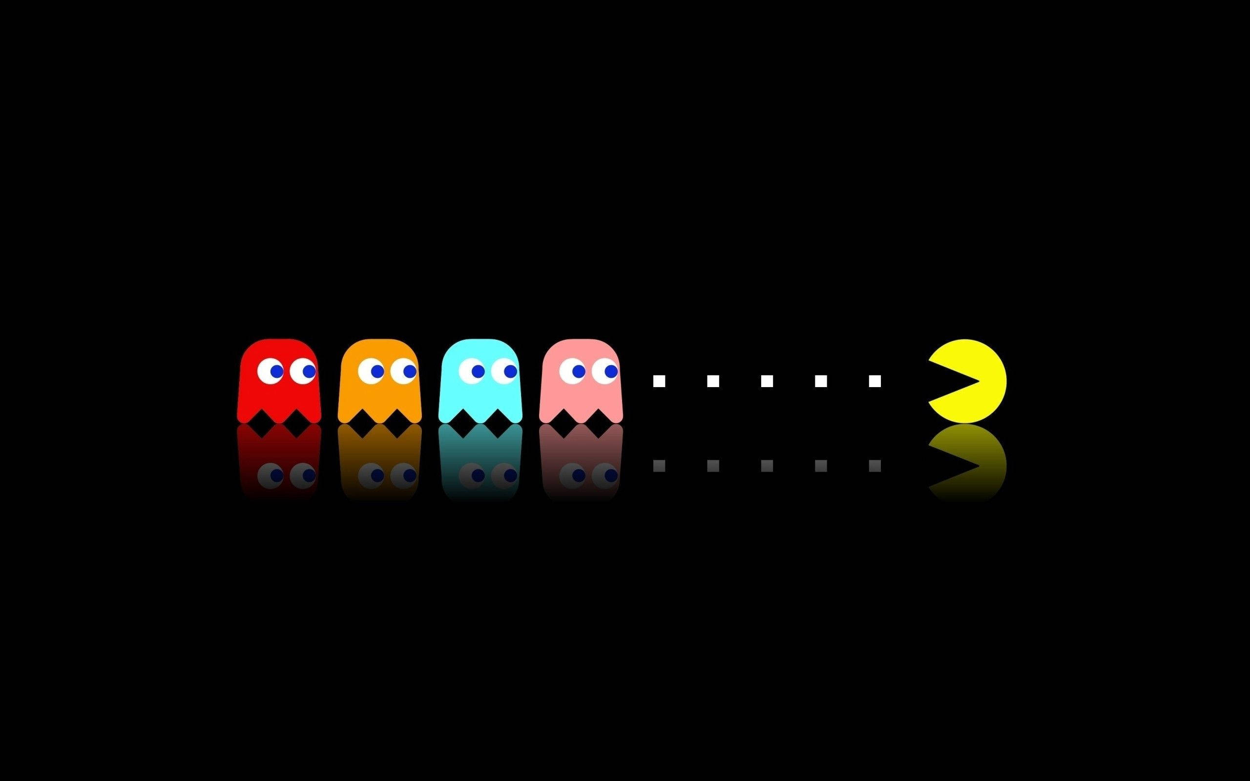 Pacman spiller mot spøkelser Bakgrunner