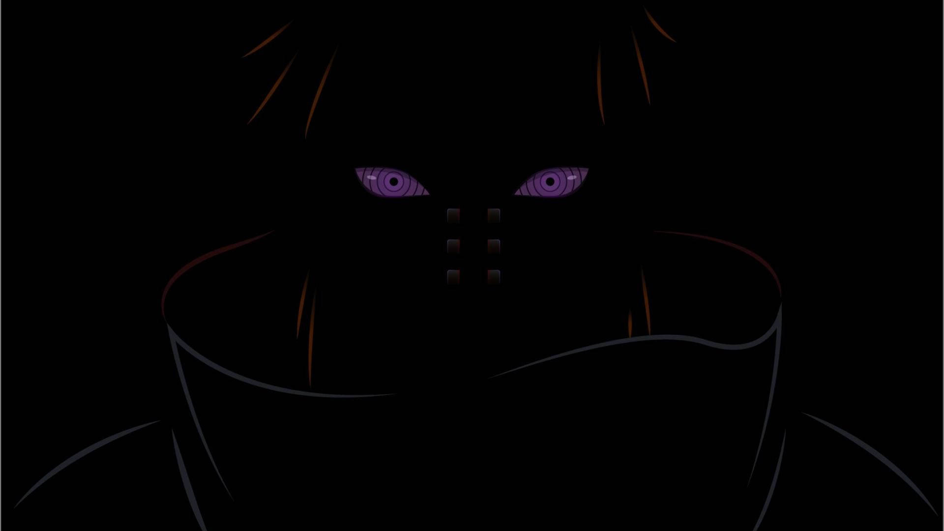 Pain Rinnegan-øyne Naruto Laptop Bakgrunner