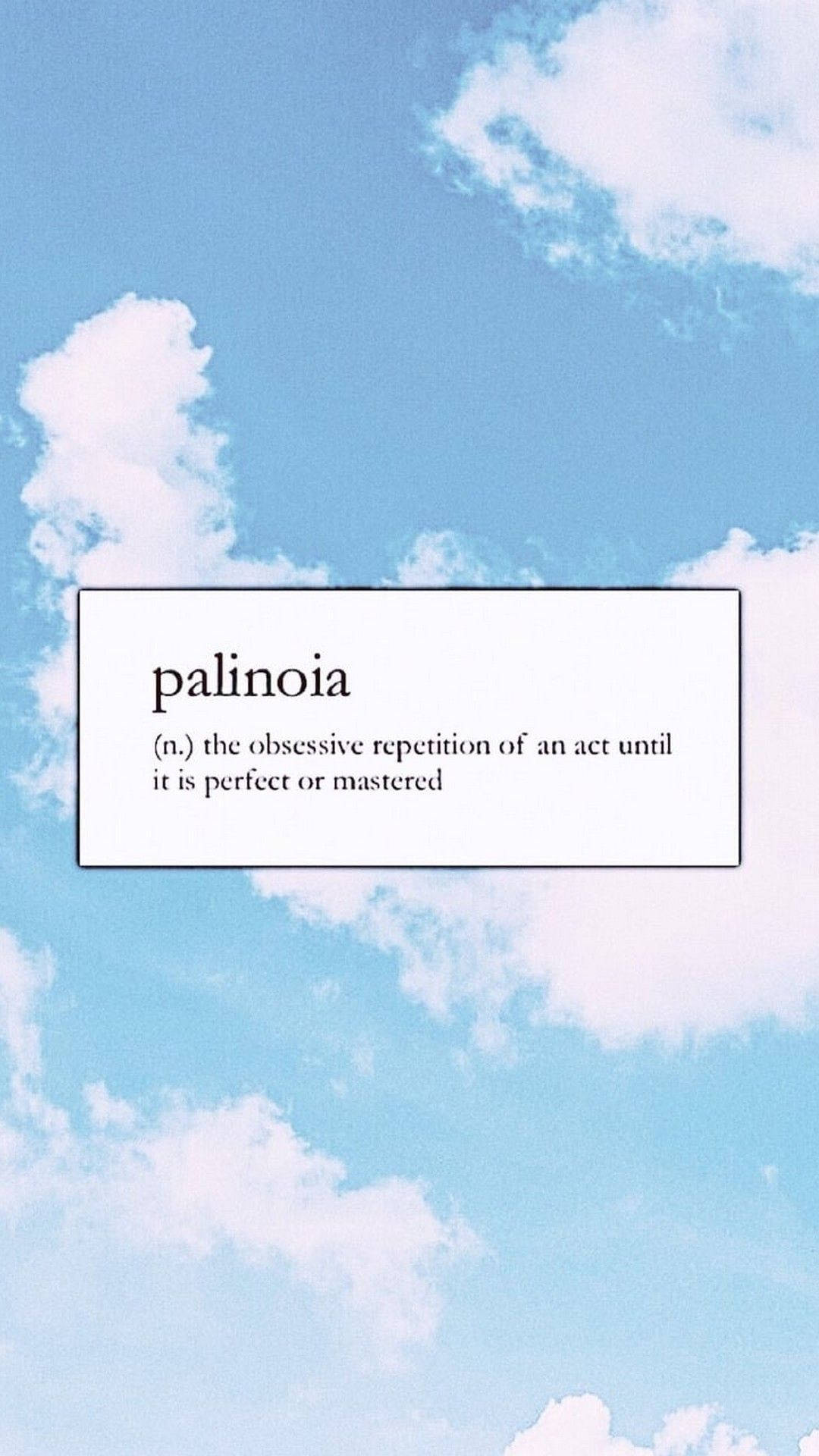 Palinoia Aesthetic iPhone Xr Bakgrunner