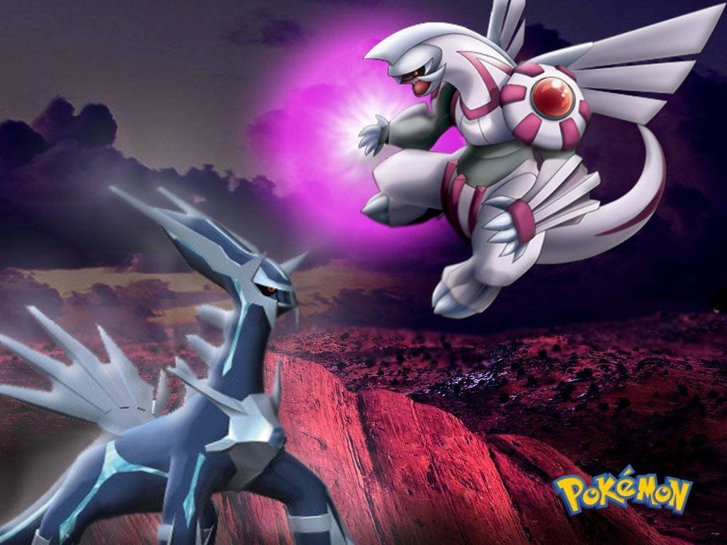 Palkia og Dialga i kamp Bakgrunner