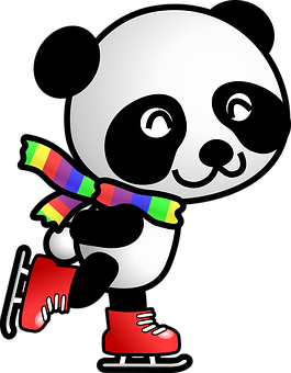 Panda på skøyter Bakgrunner