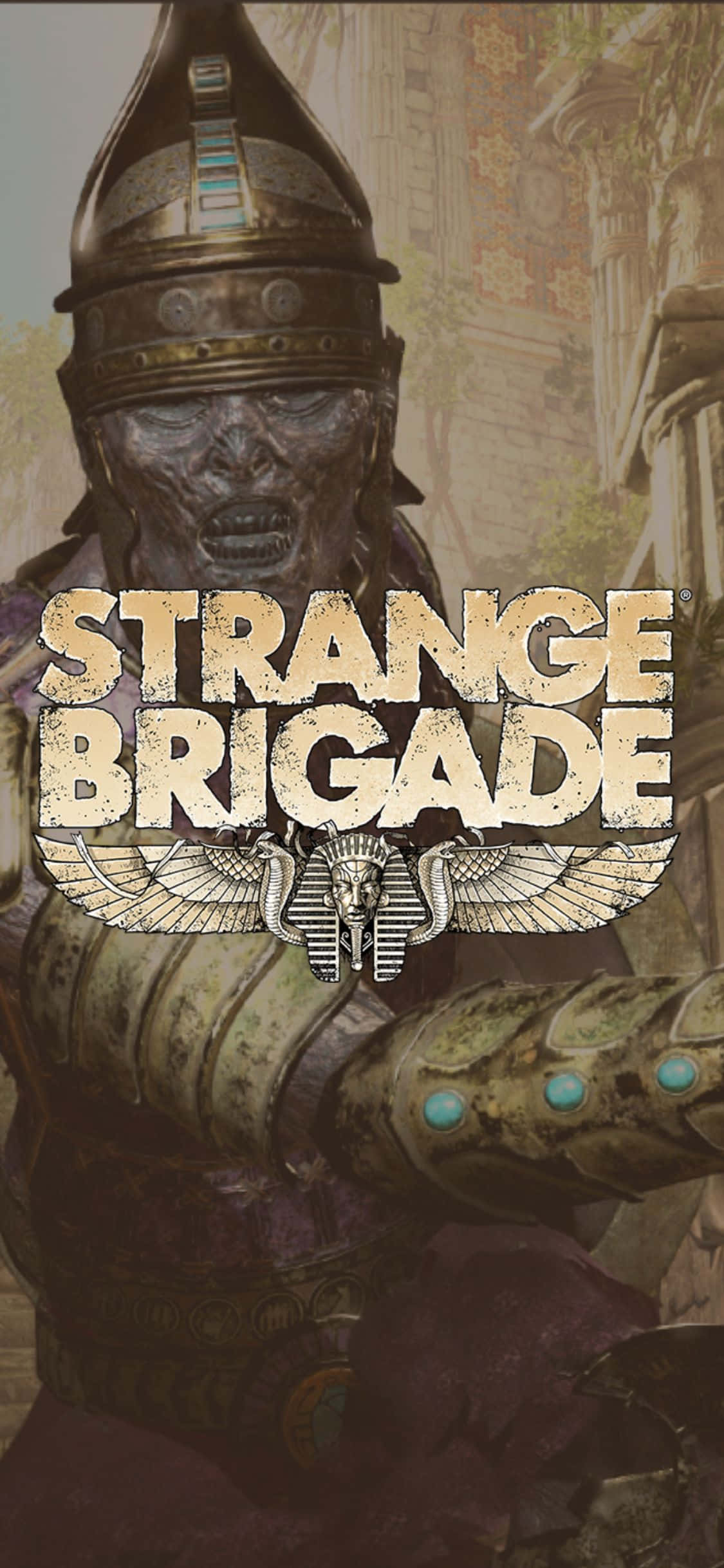 Armored Skeleton Zombie iPhone X Strange Brigade Bakgrunn Bakgrunner