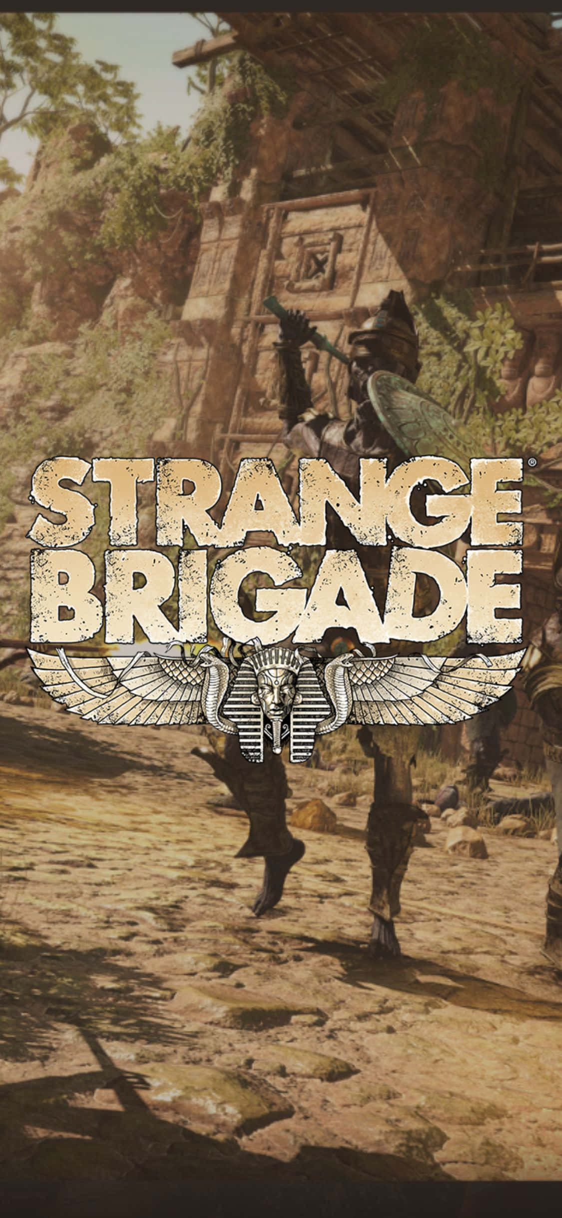 Pansret skjelettzombie iPhone X Strange Brigade bakgrunn Bakgrunner