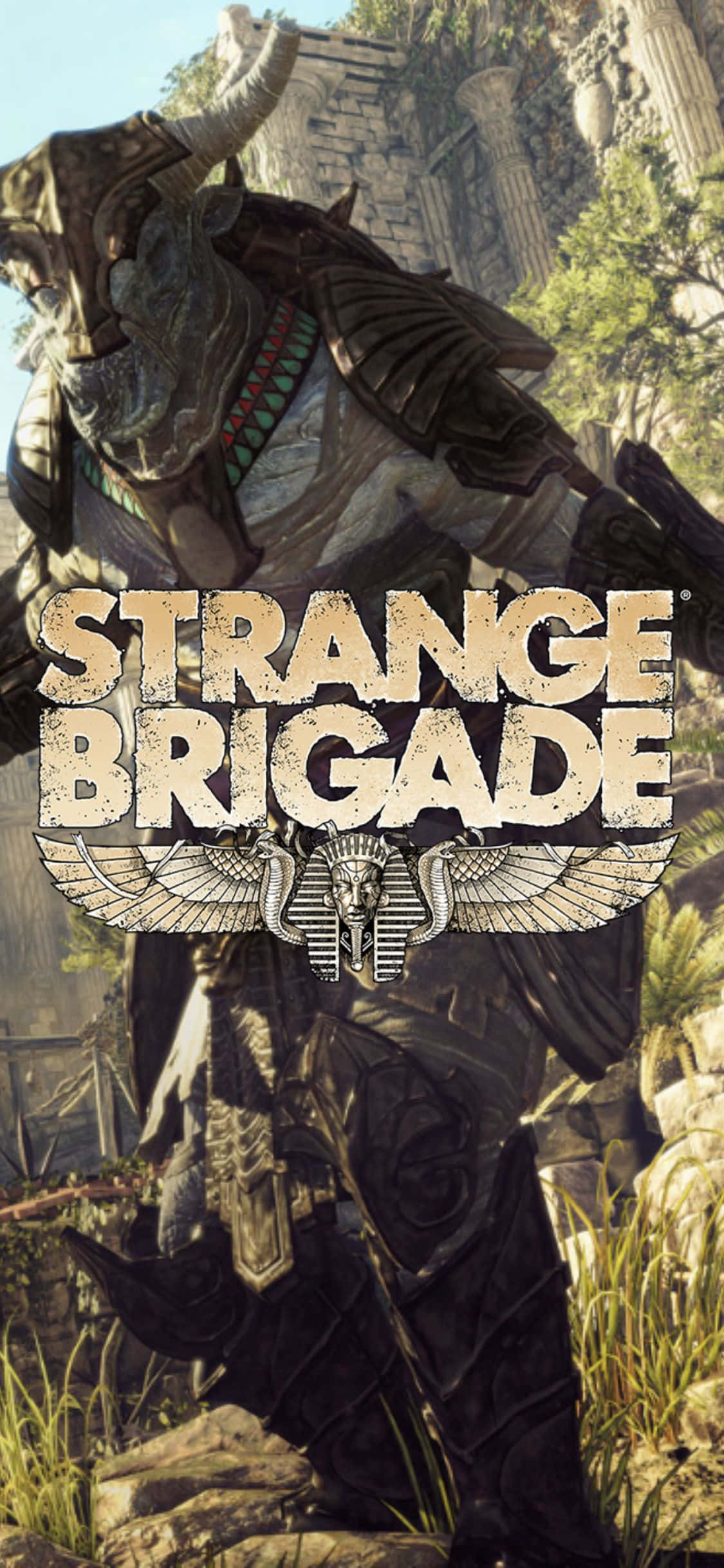 Pansret zombie iPhone X Strange Brigade Bakgrunn Bakgrunner