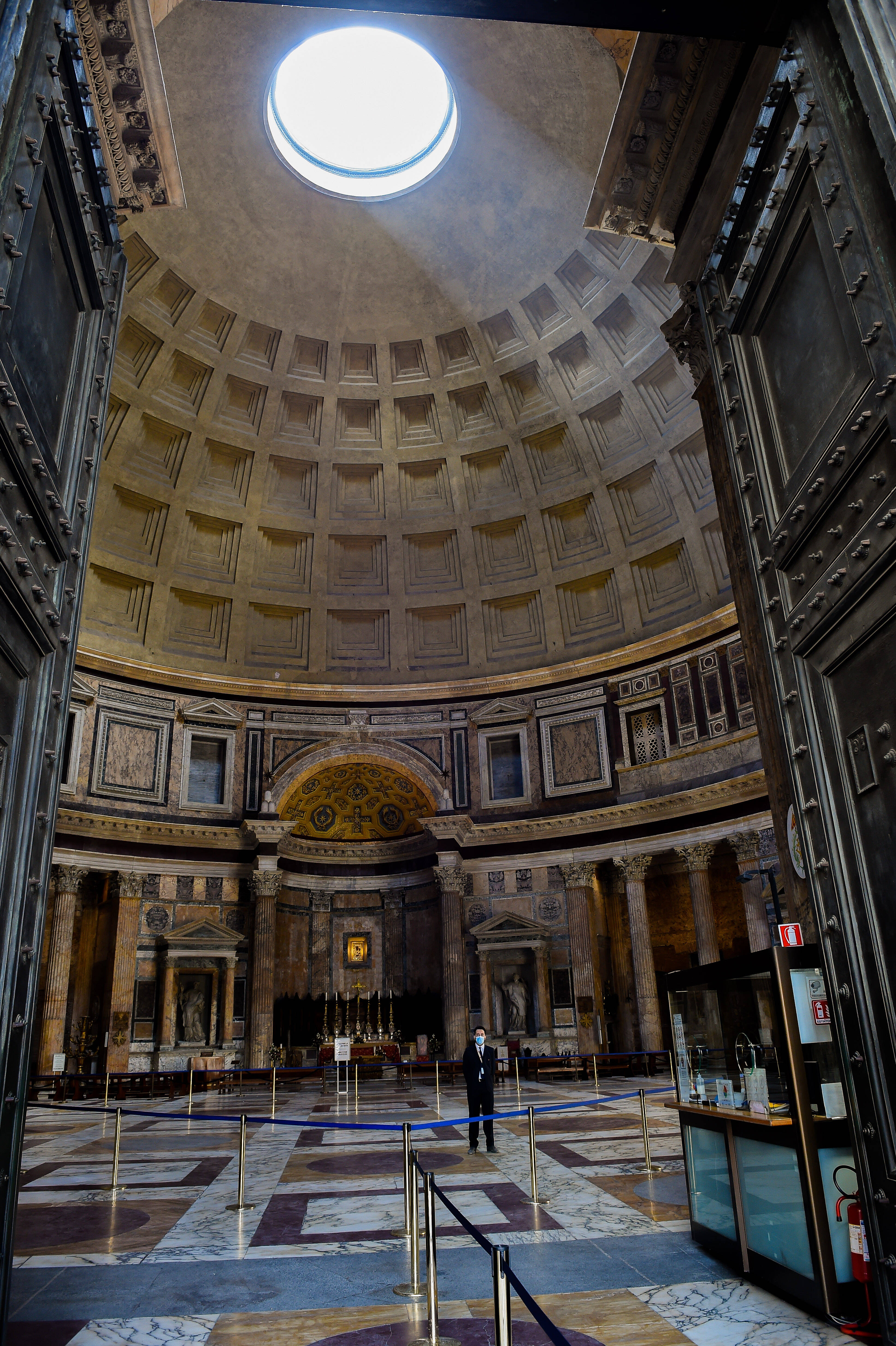 Pantheon naturlig lys Bakgrunner
